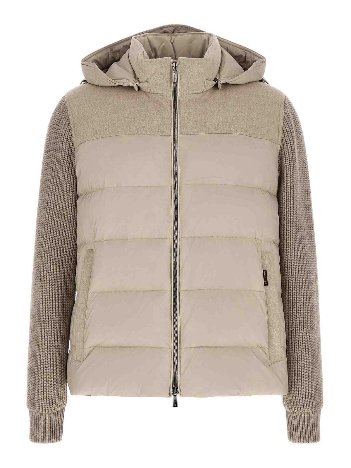 Moorer Blouson Rembourré - Beige