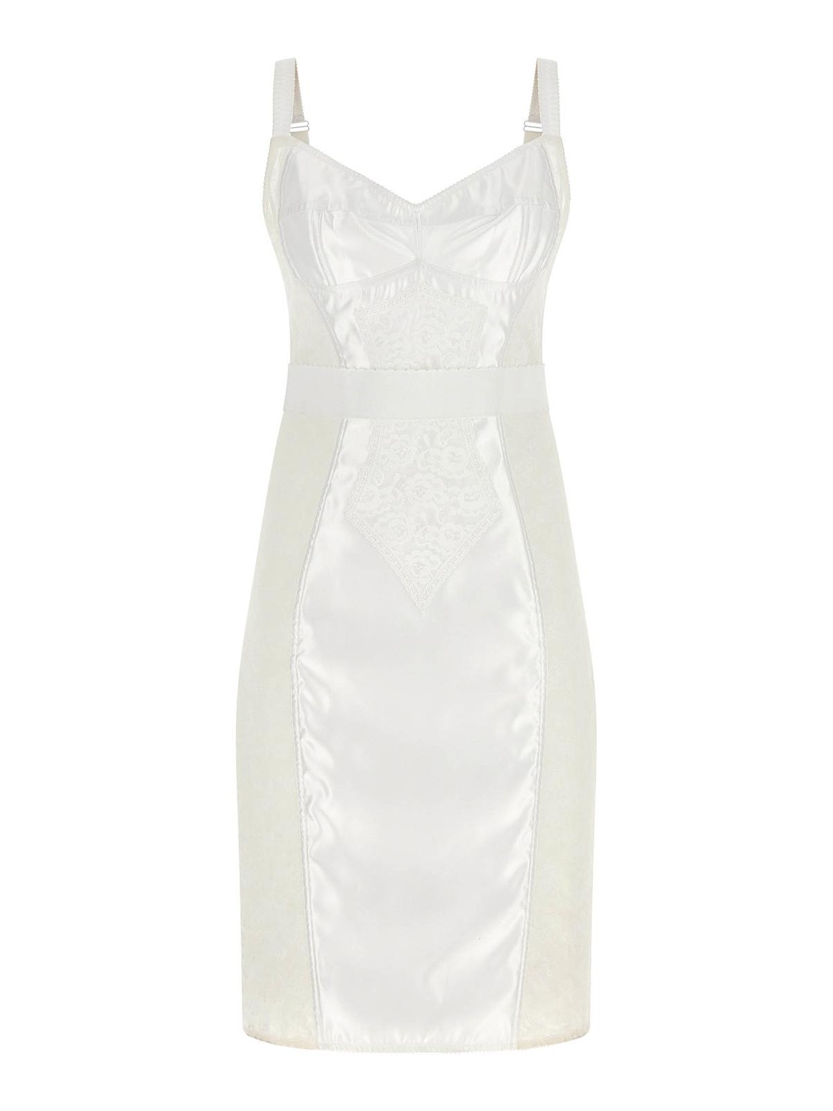 Dolce & Gabbana Robe Au Genou - Blanc