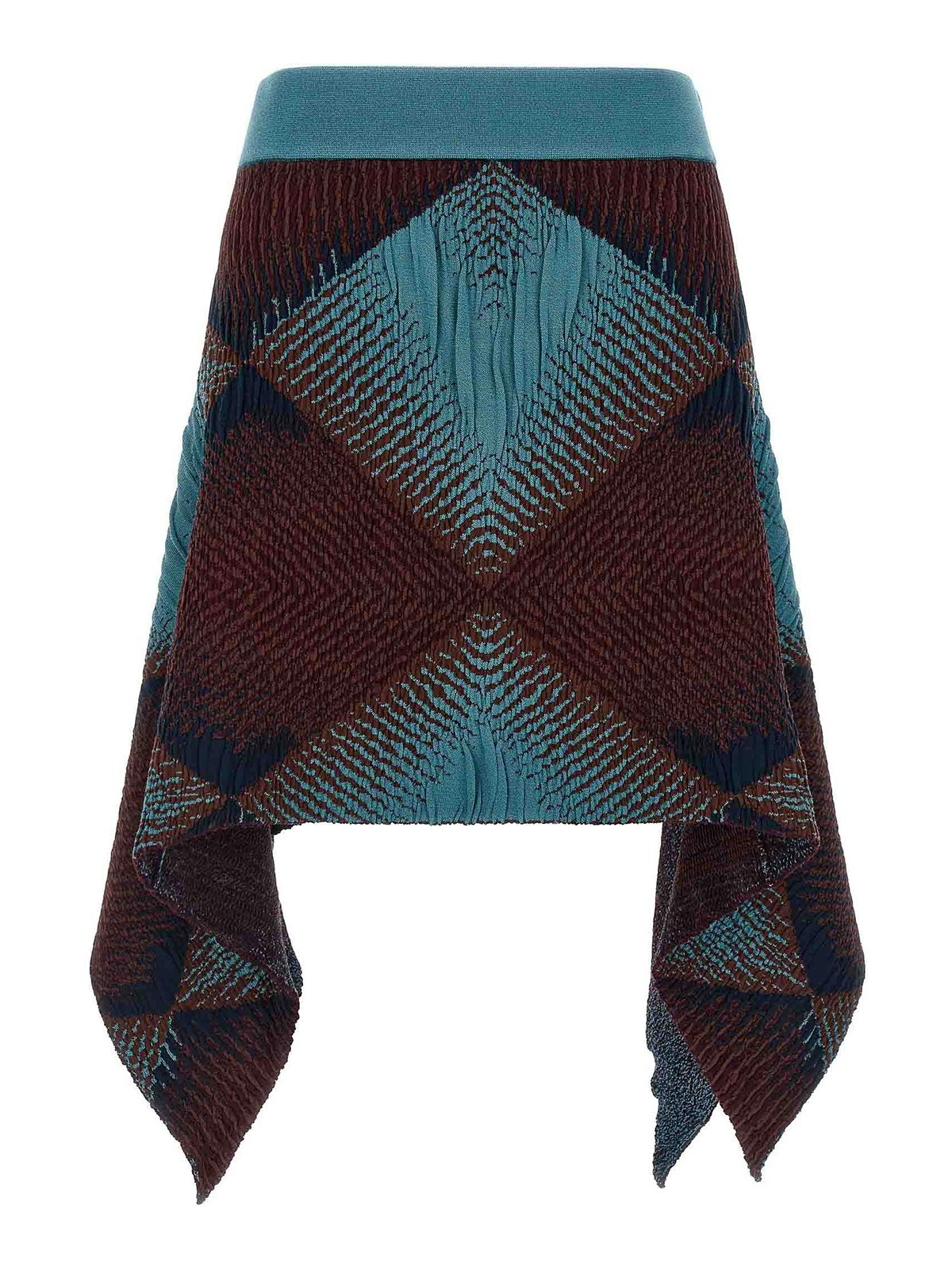 Kiko Kostadinov Jupe Midi - Bleu
