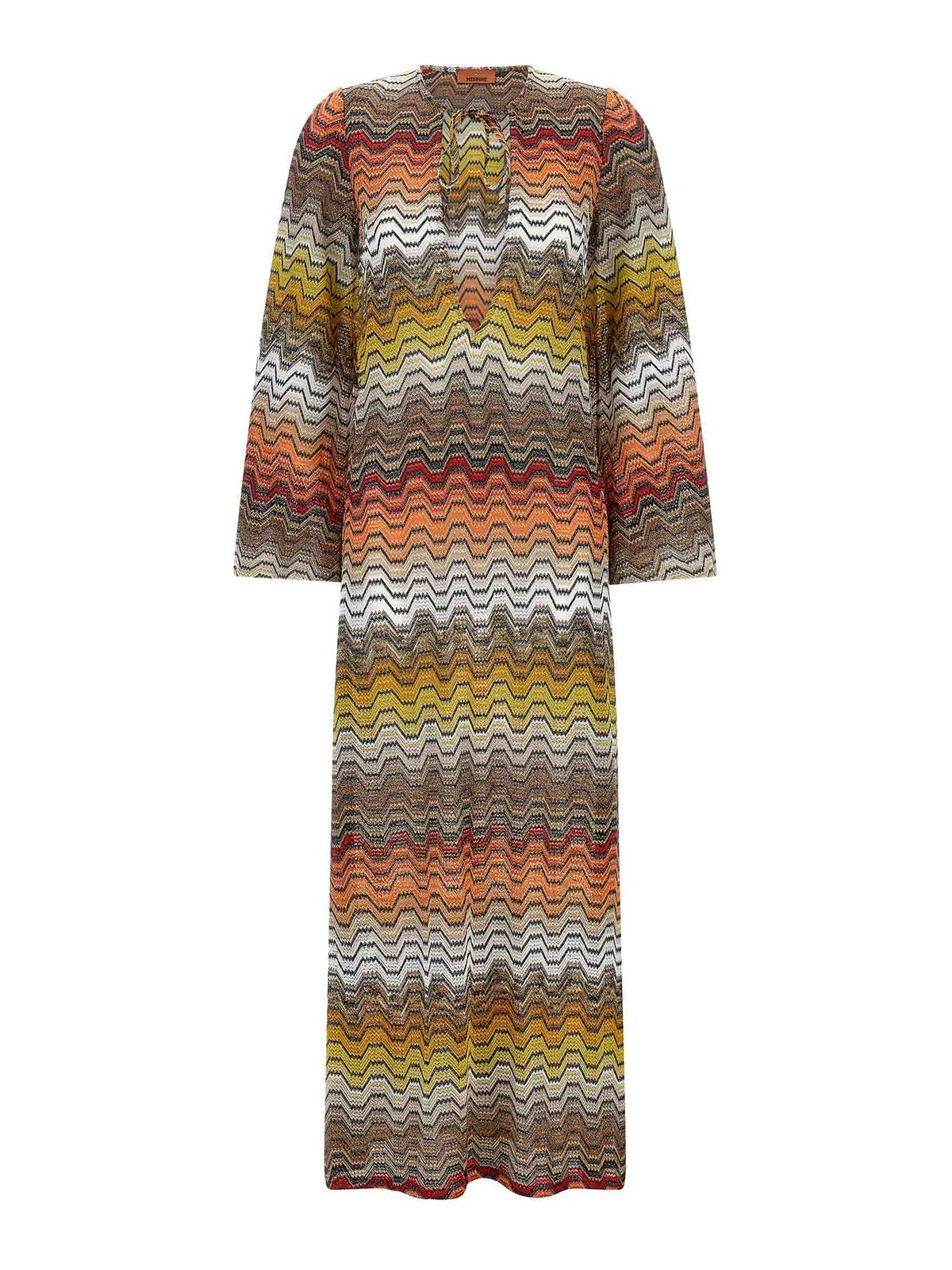 Missoni Robe Au Genou - Multicolore
