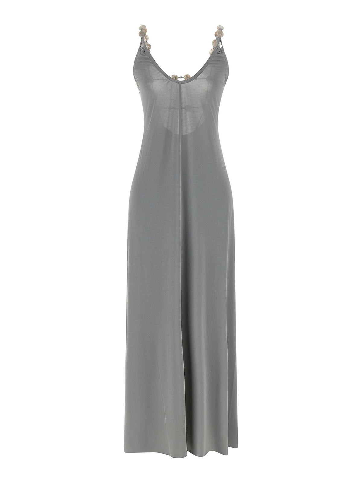 Eres Robe Au Genou - Argent