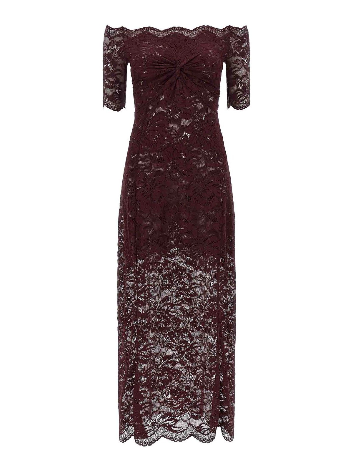Rabanne Robe Au Genou - Violet