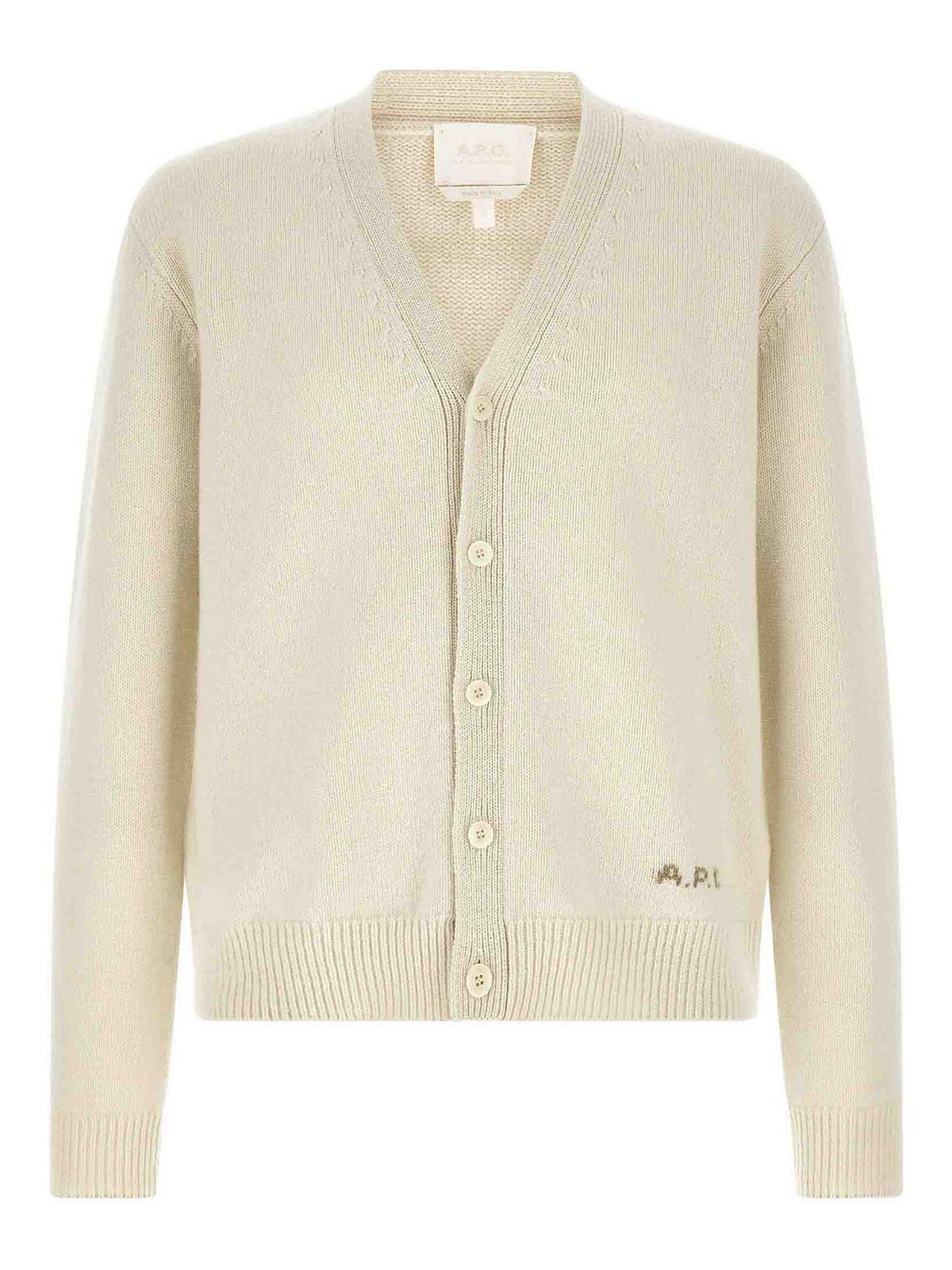 A. P.C. Cardigan - Blanc