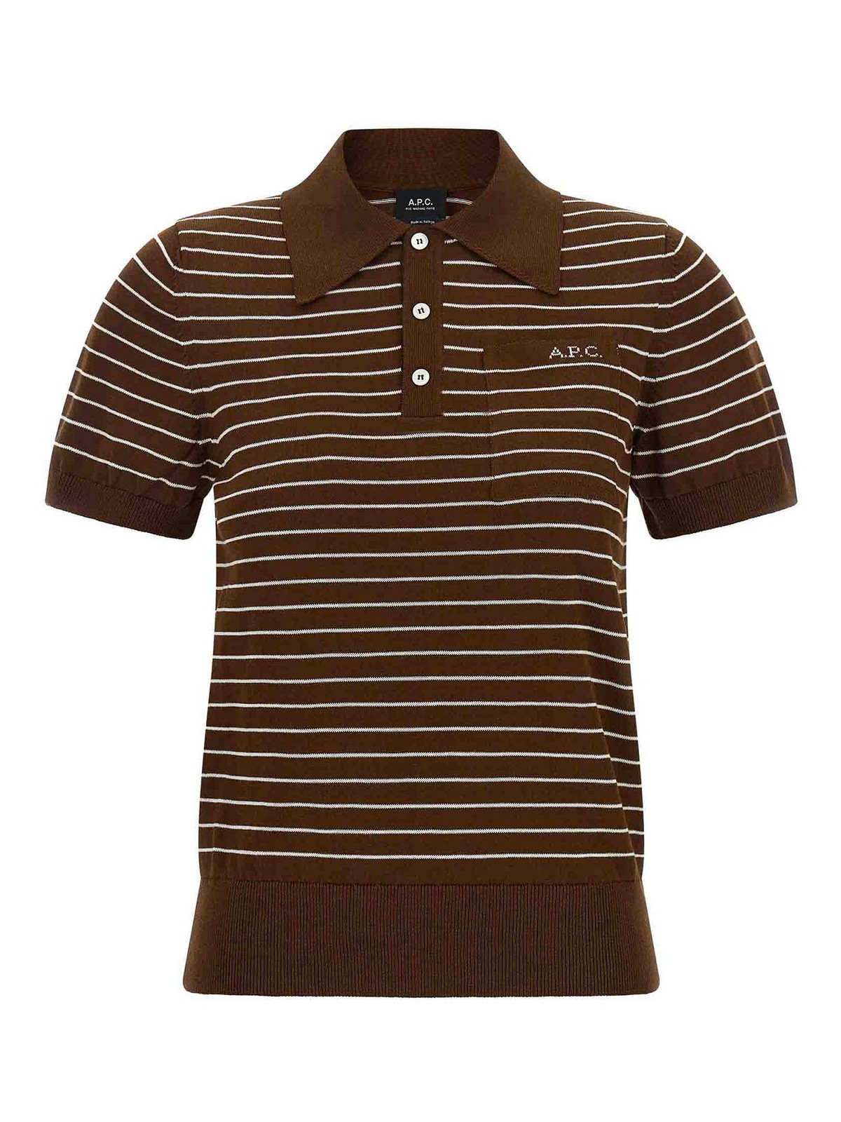 A. P.C. Polo - Marron