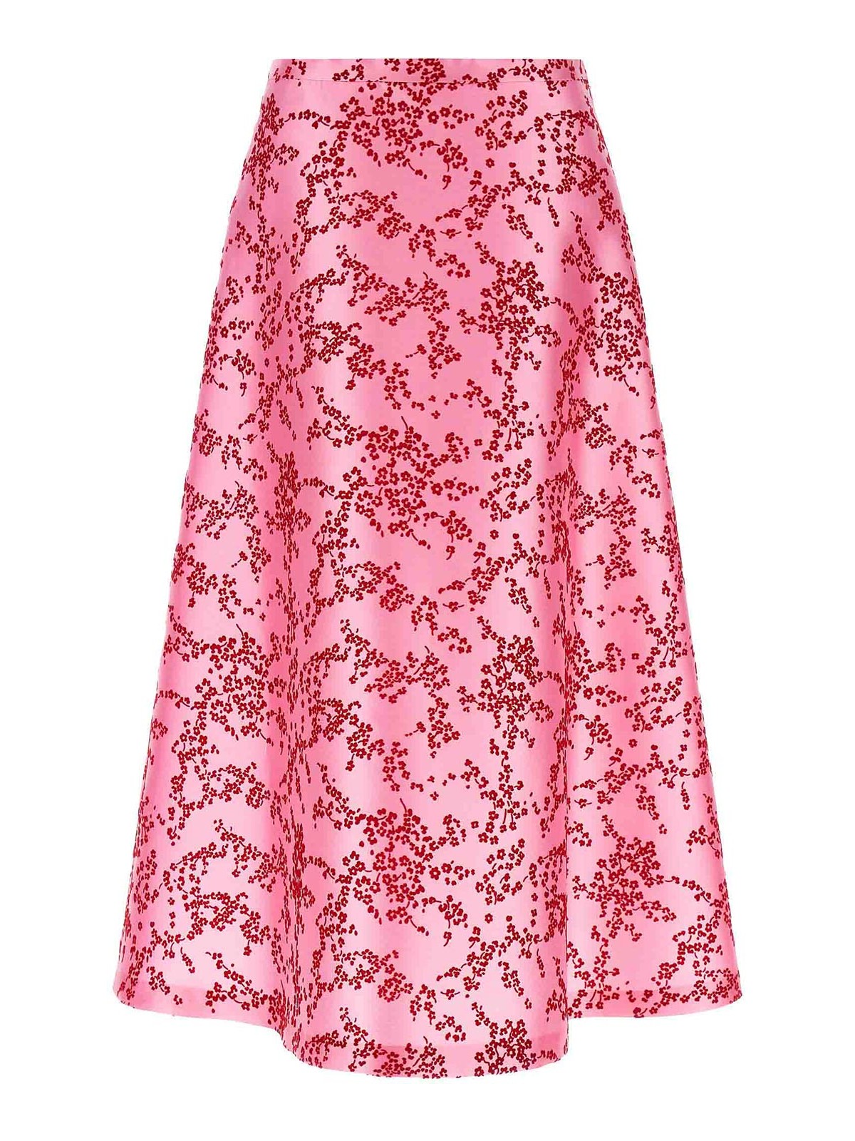 Alberta Ferretti Jupe Midi - Couleur Chair