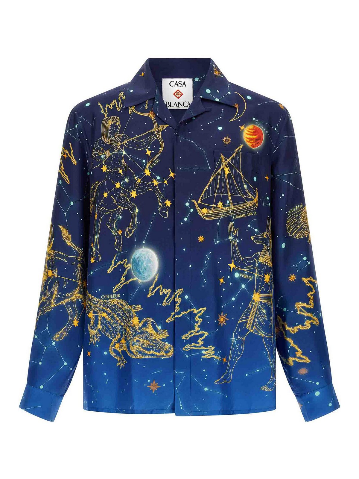 Casablanca Chemise - Bleu
