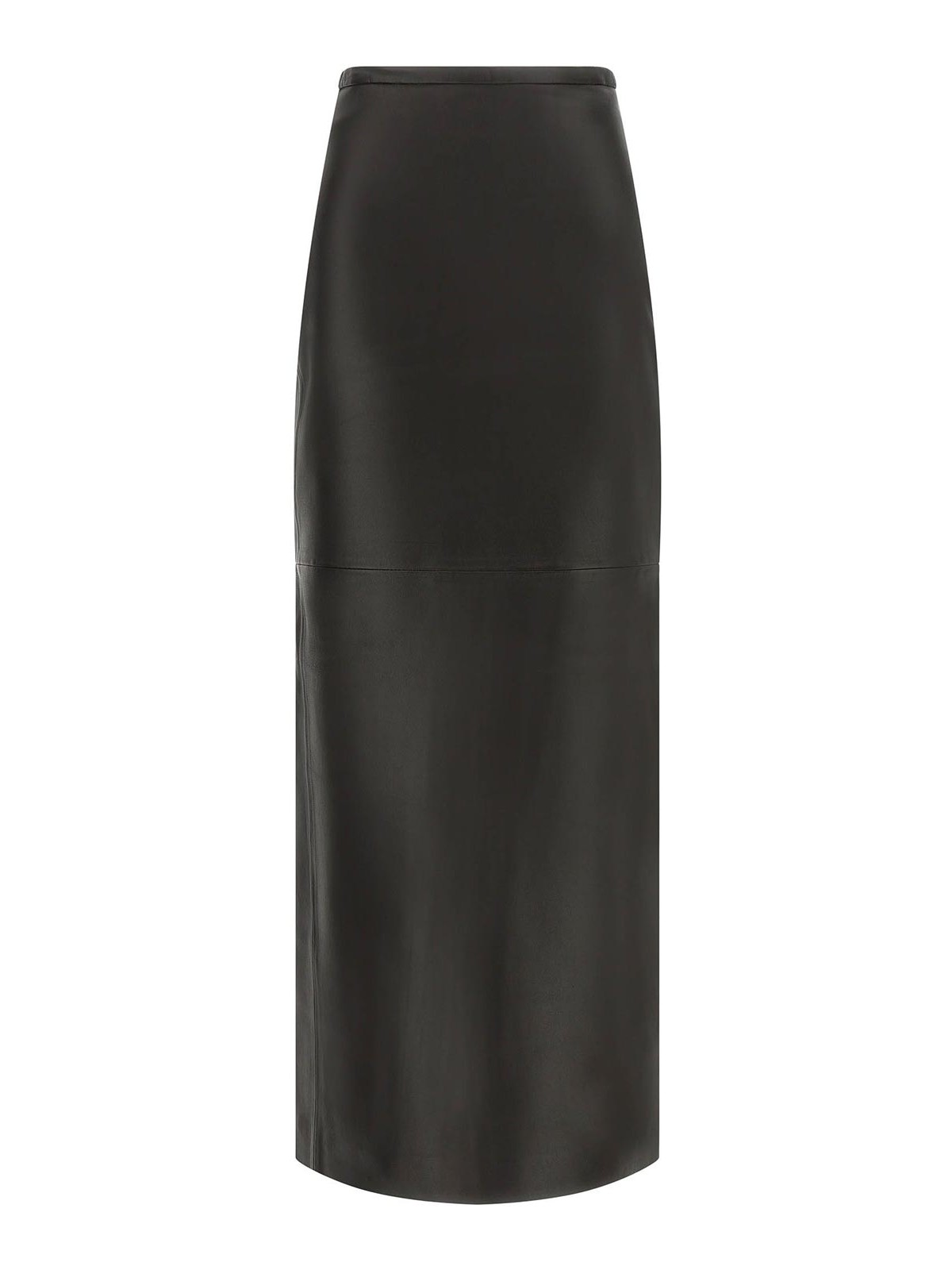 Co Jupe En Cuir - Noir