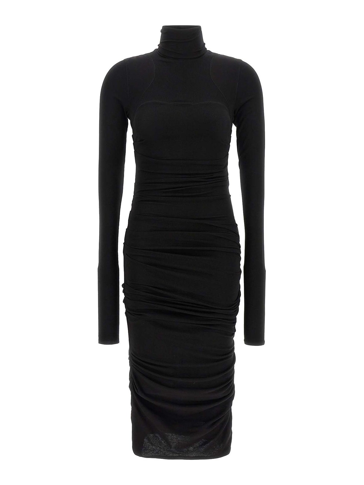 Elisabetta Franchi Robe Au Genou - Noir