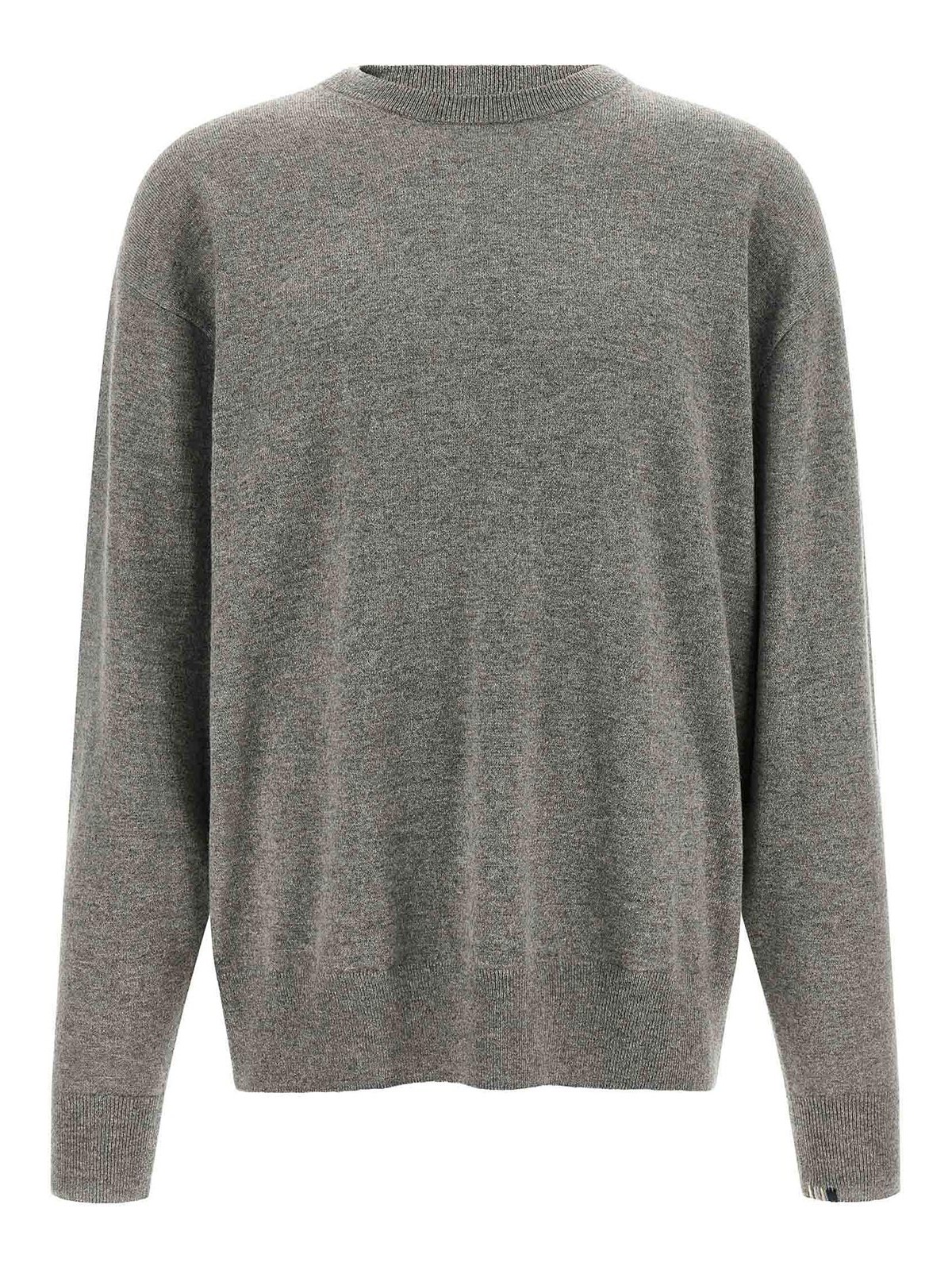Extreme Cashmere Pull Col Rond - Gris