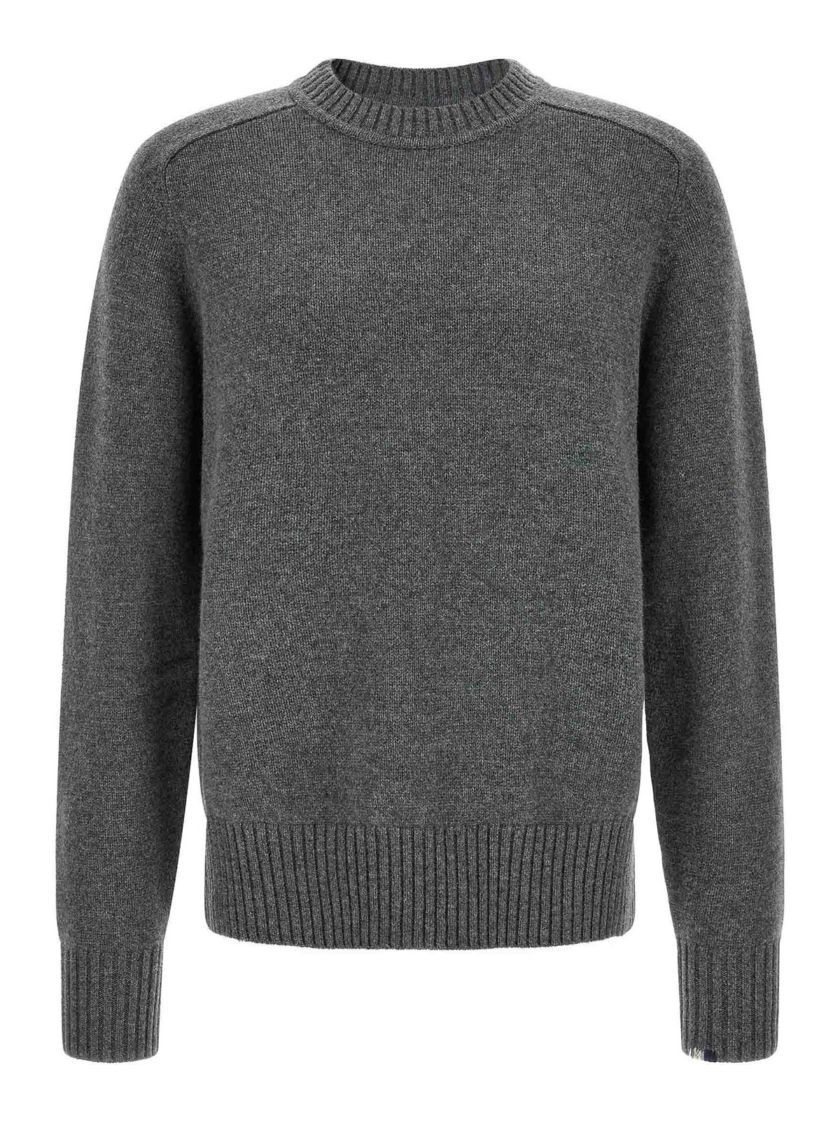 Extreme Cashmere Pull Col Rond - Gris
