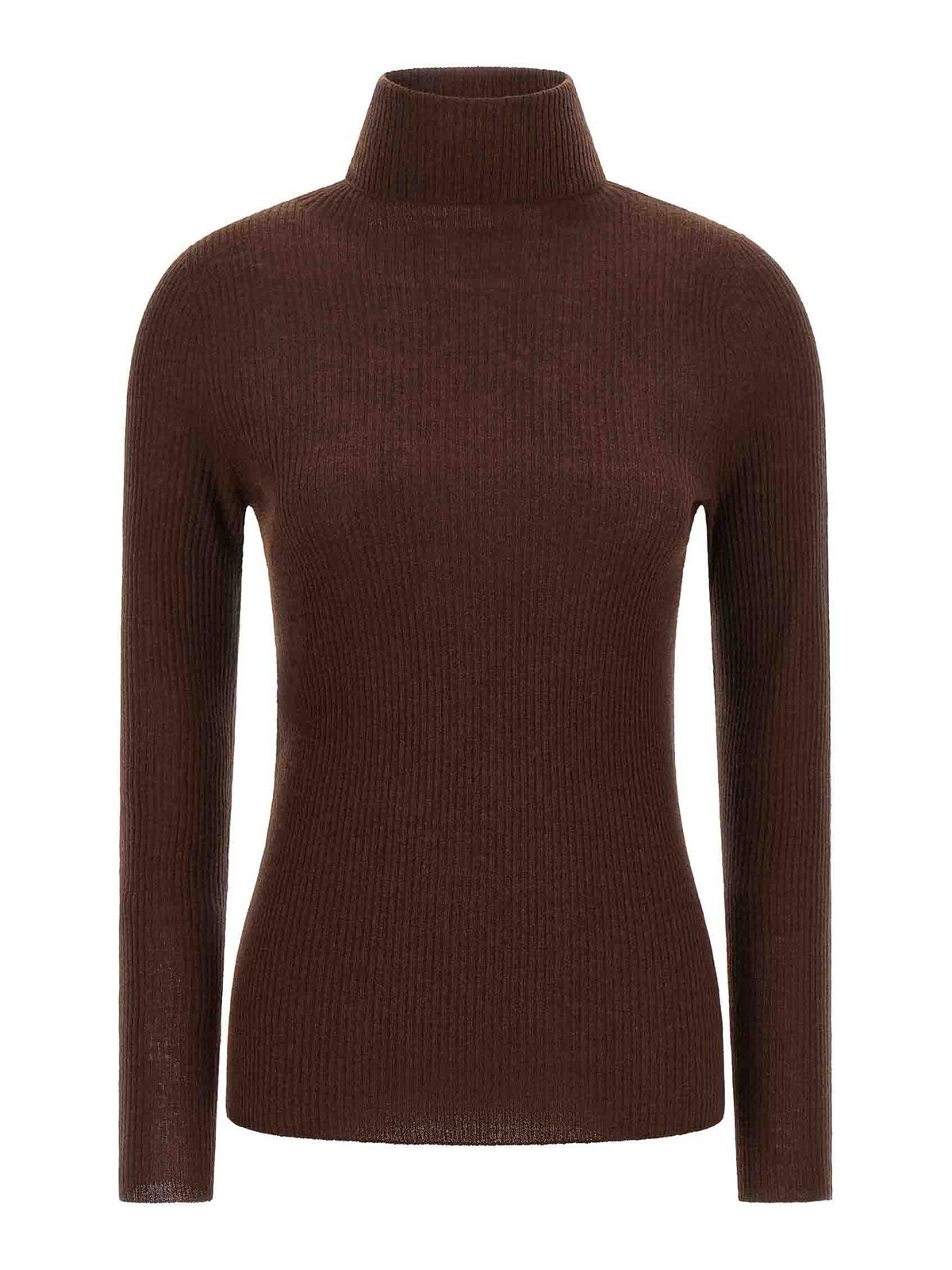 Fabiana Filippi Pull Col Roulé - Marron