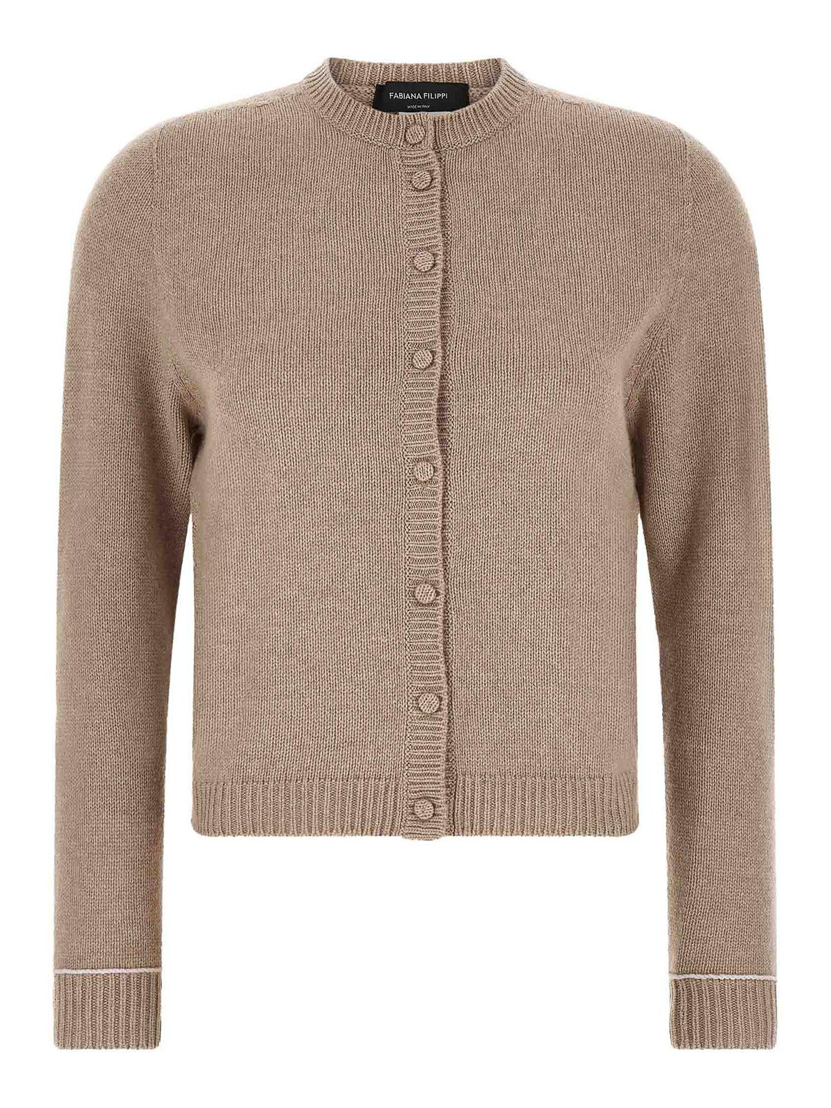 Fabiana Filippi Cardigan - Beige