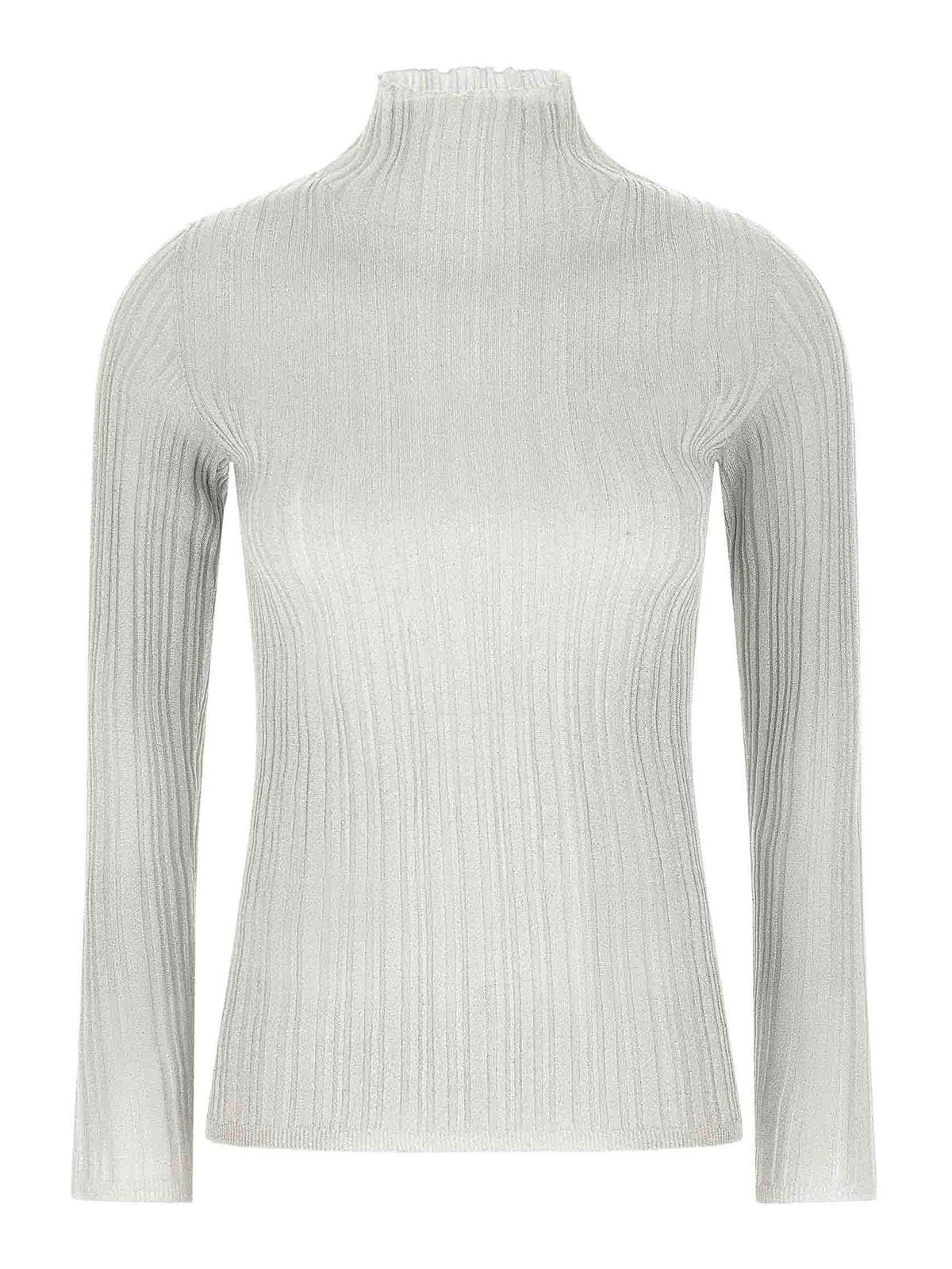 Fabiana Filippi Pull Col Rond - Gris