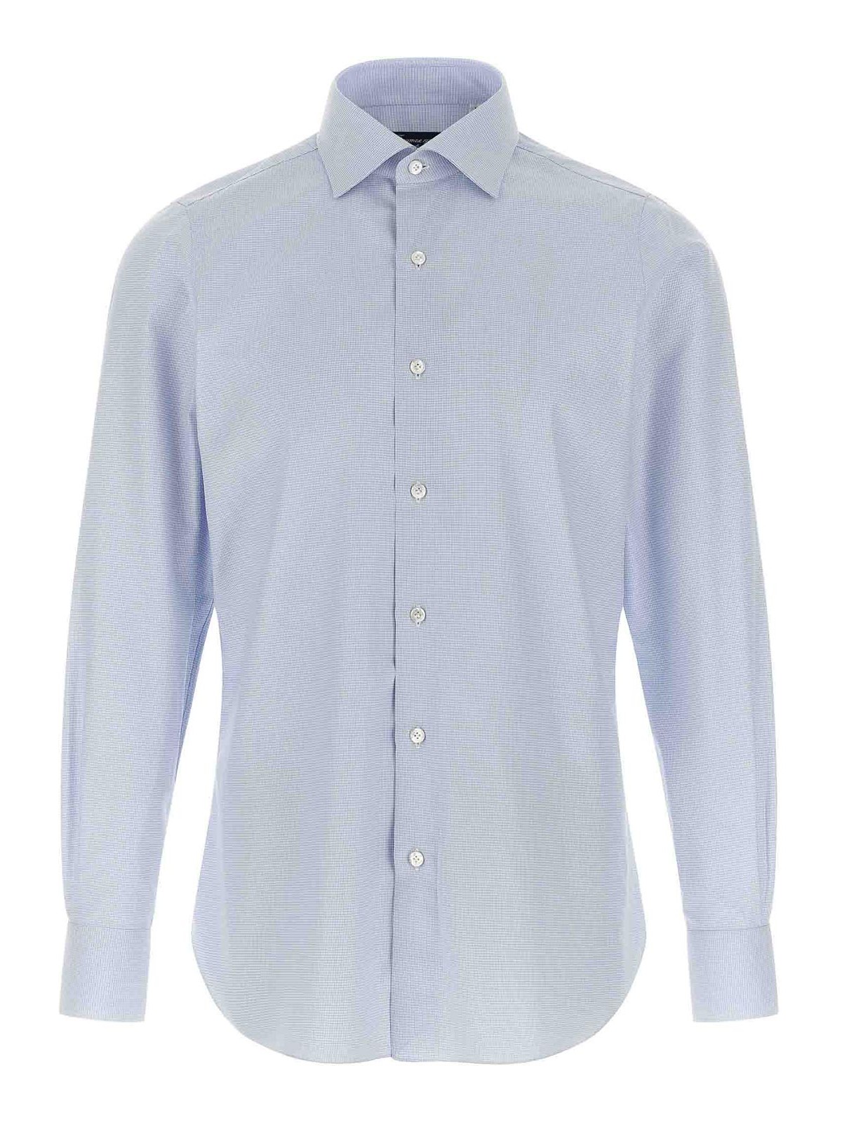 Finamore 1925 Chemise - Bleu Clair