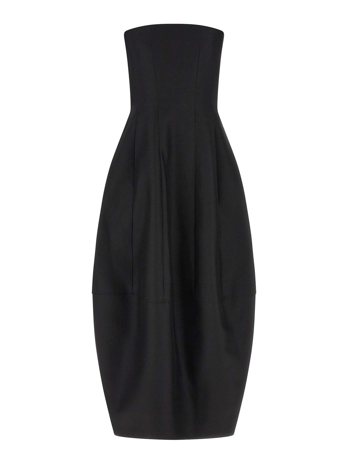 Khaite Robe Au Genou - Noir
