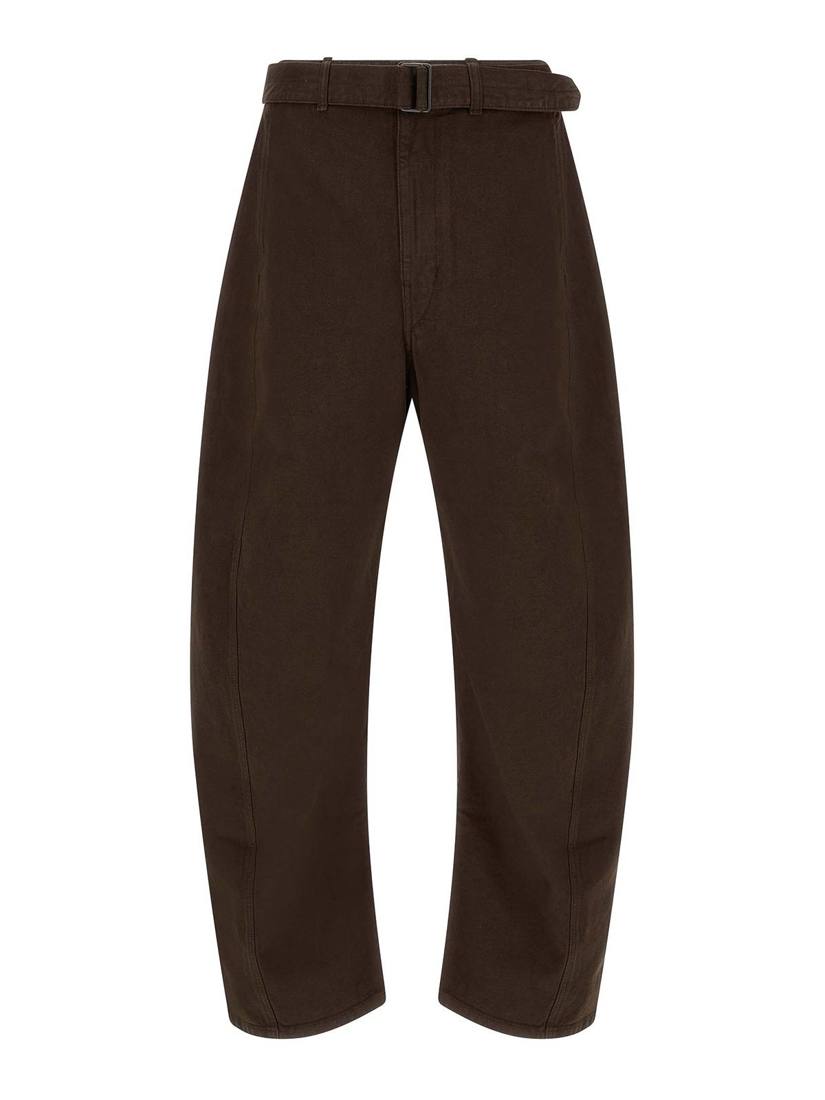 Lemaire Pantalons Décontractés - Marron