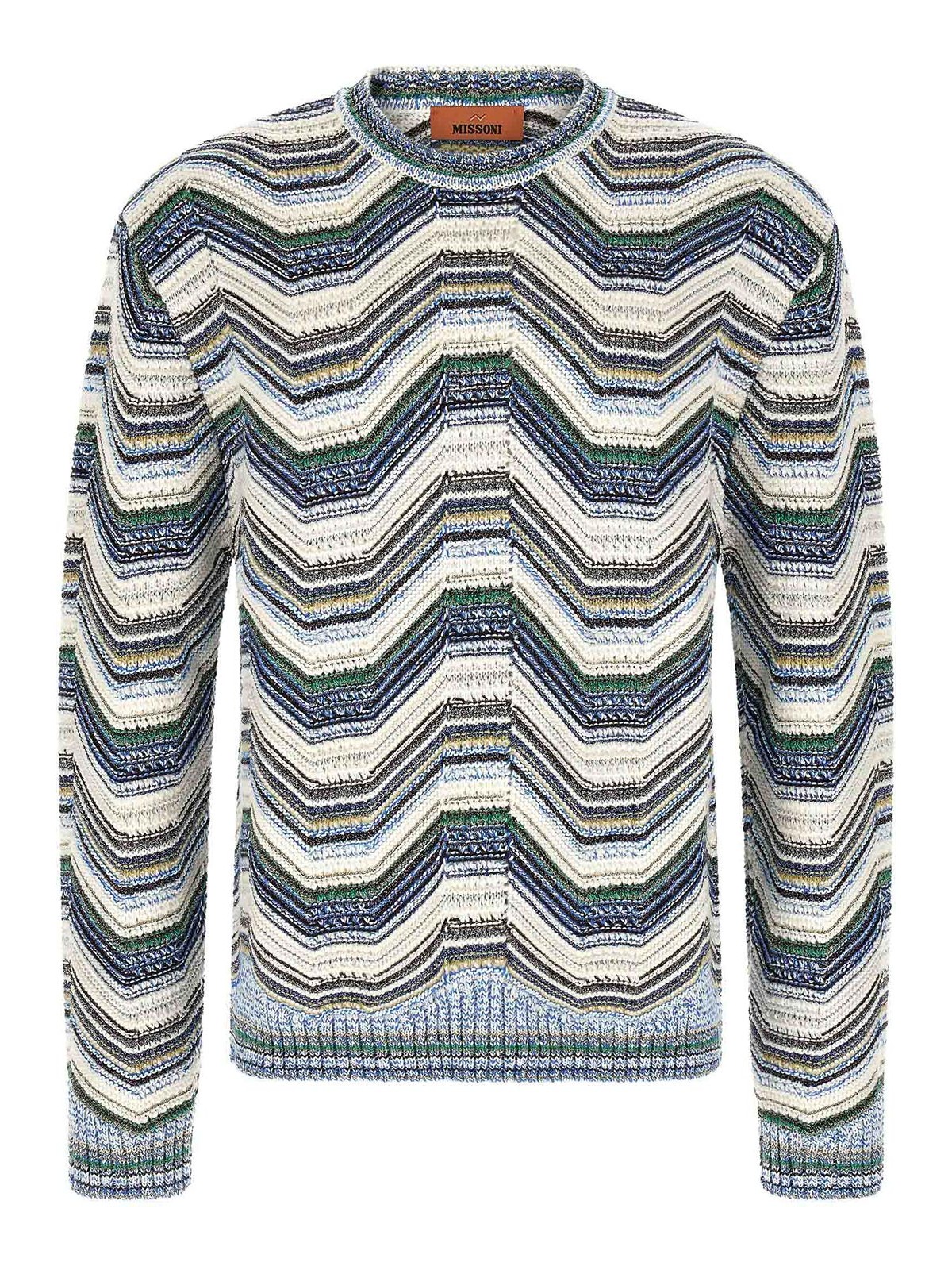 Missoni Pull Col Rond - Multicolore