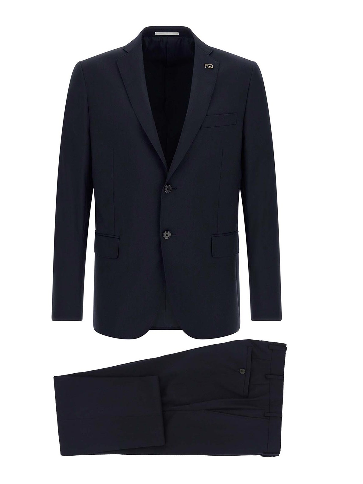 Pal Zileri Robe Au Genou - Bleu