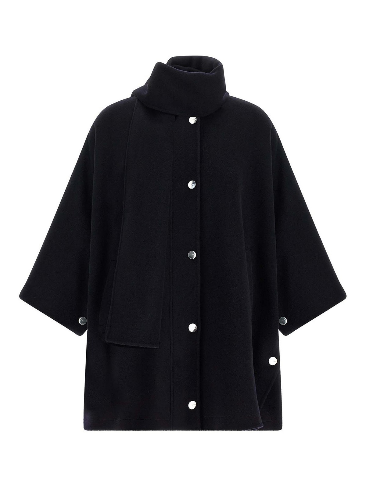 Pinko Manteau Court - Bleu