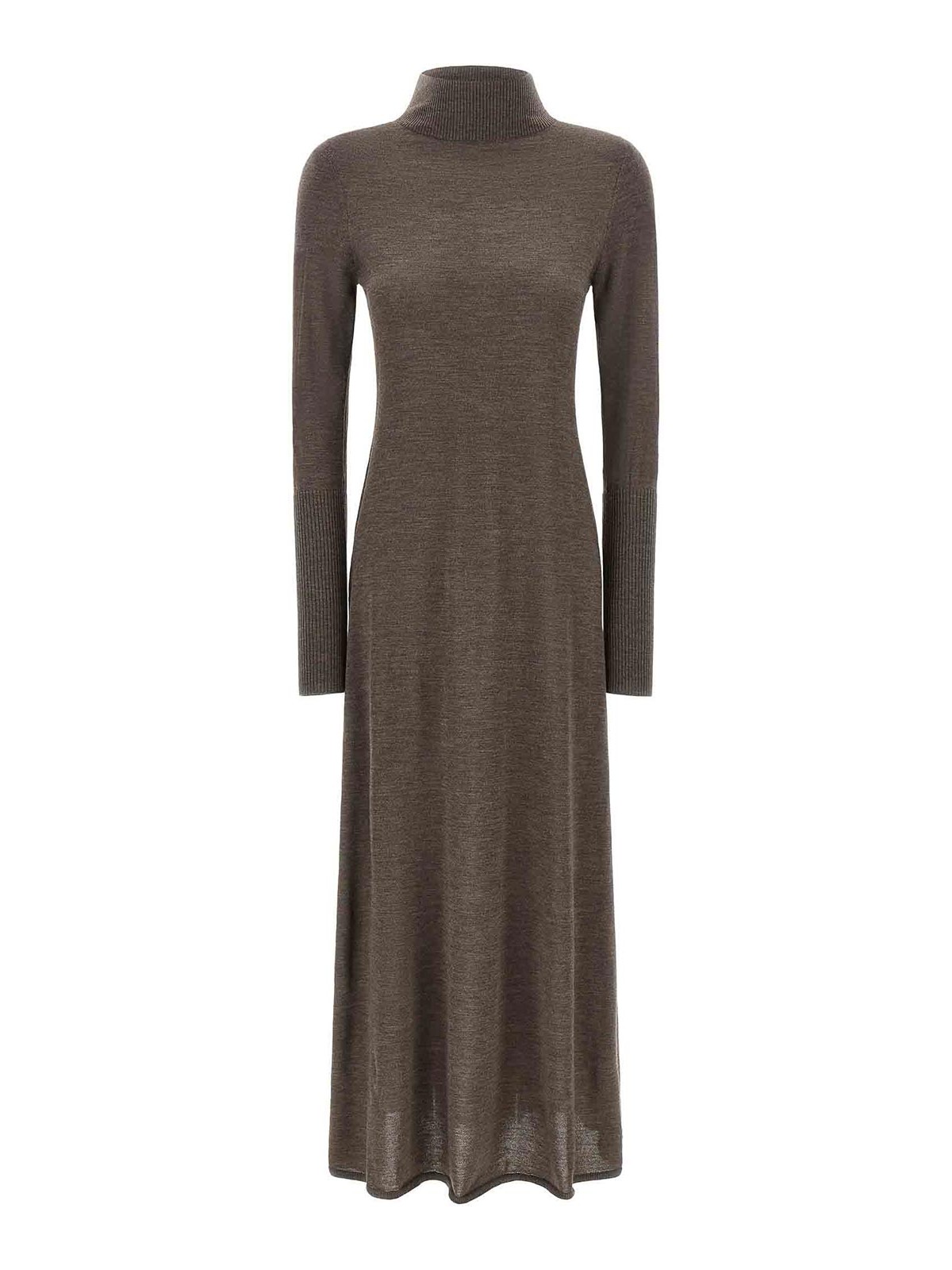 Pinko Robe Au Genou - Beige