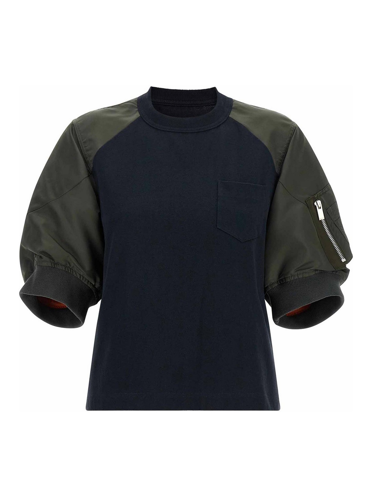 Sacai T-Shirt - Bleu