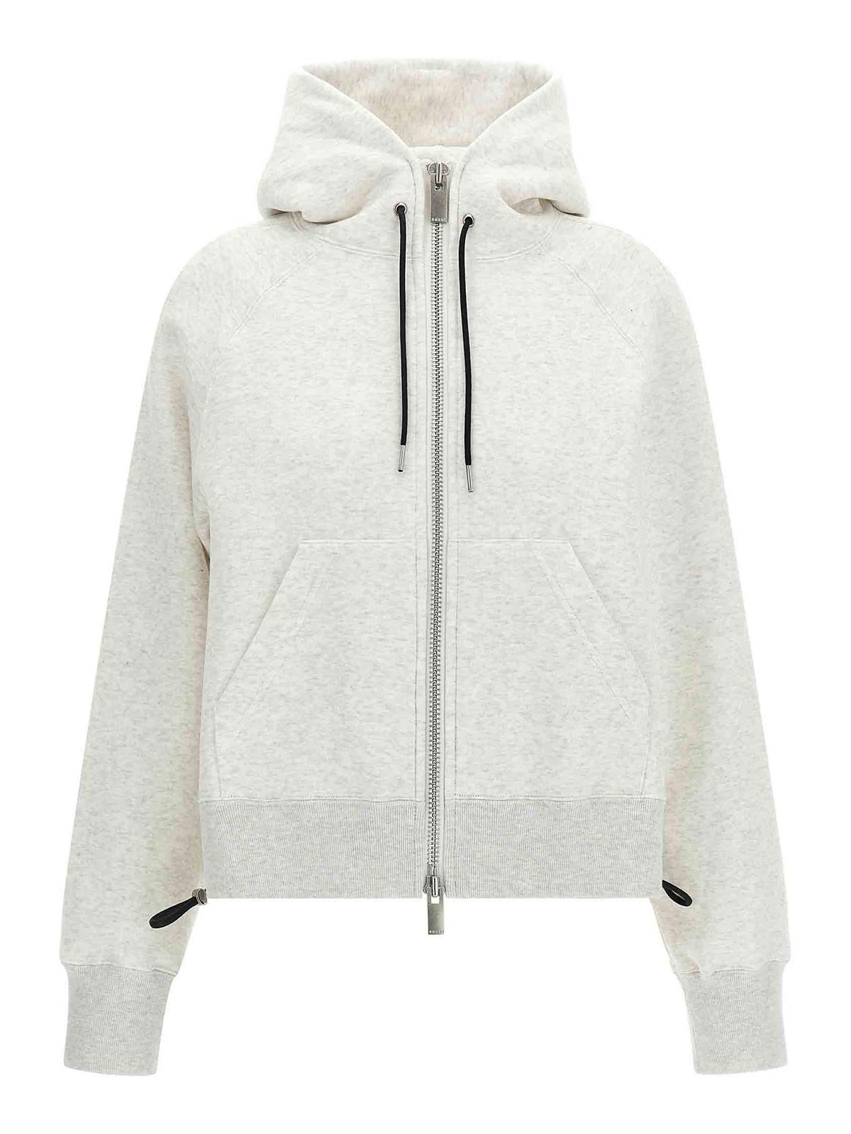 Sacai Sweat-Shirts - Blanc