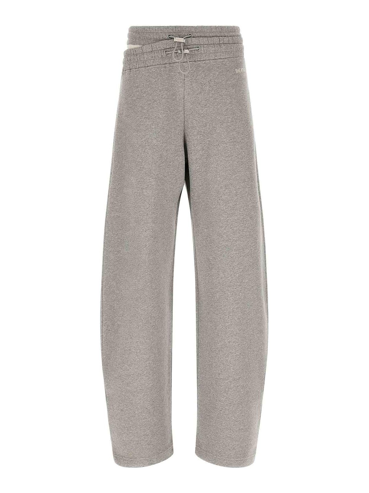 The Attico Pantalons Décontractés - Gris