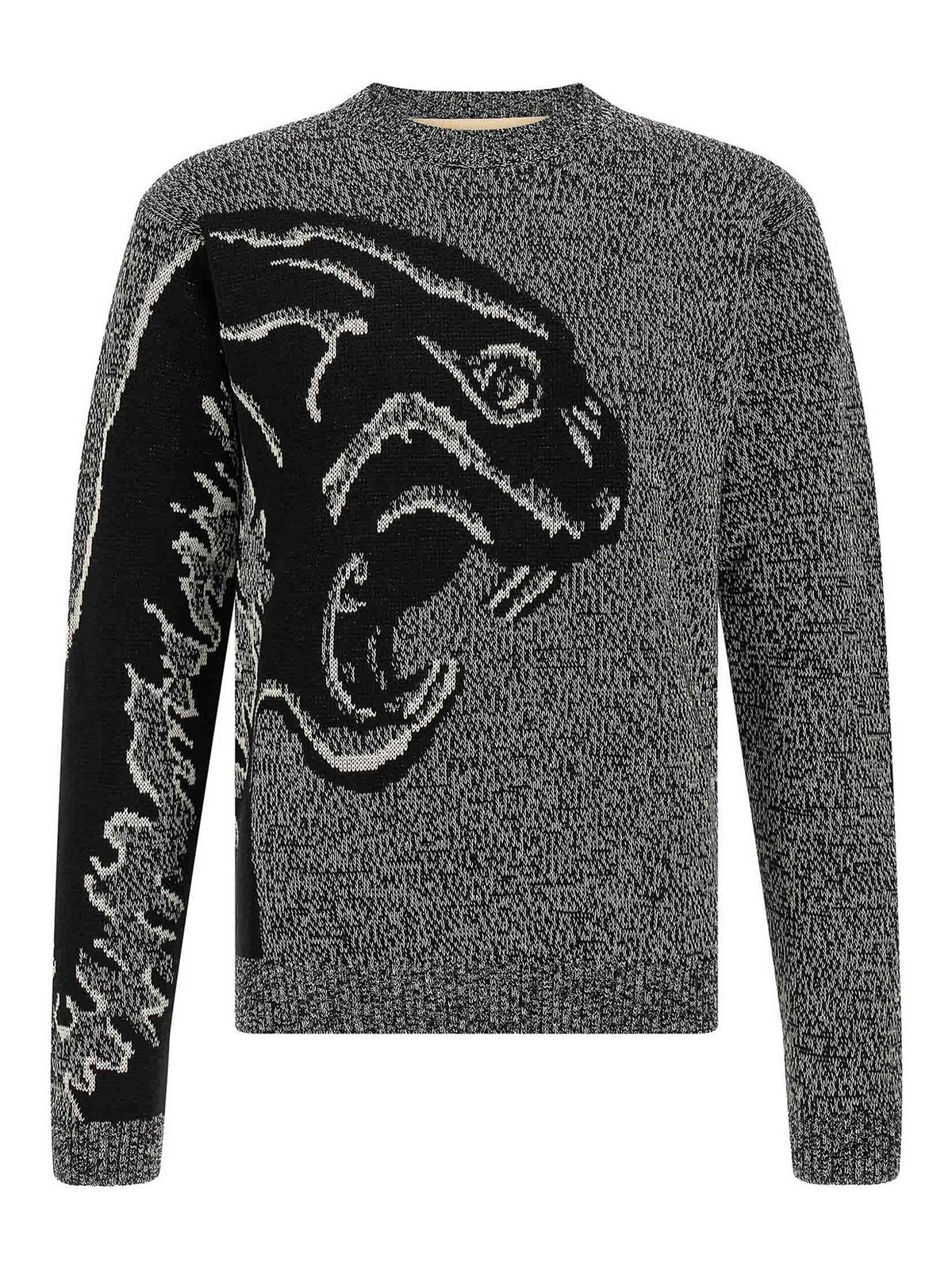 Valentino Garavani Pull Col Rond - Blanc