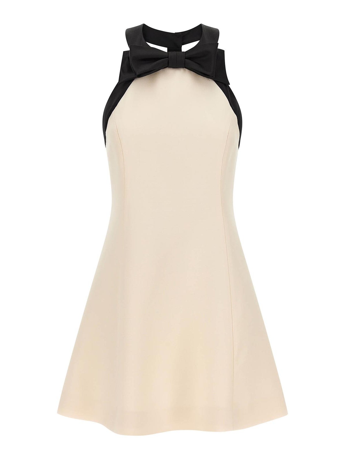 Valentino Garavani Robe Au Genou - Blanc