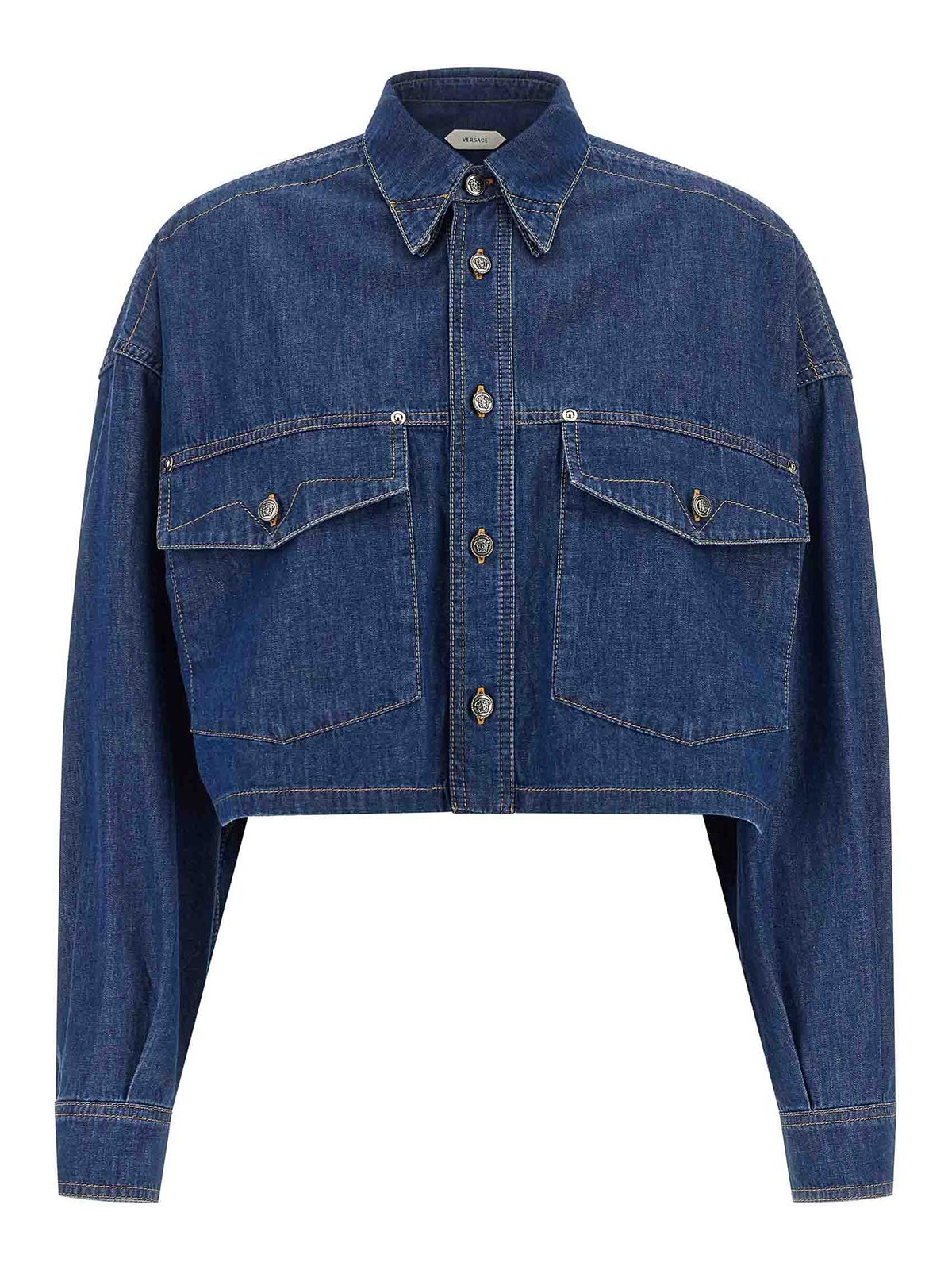 Versace Chemise - Bleu