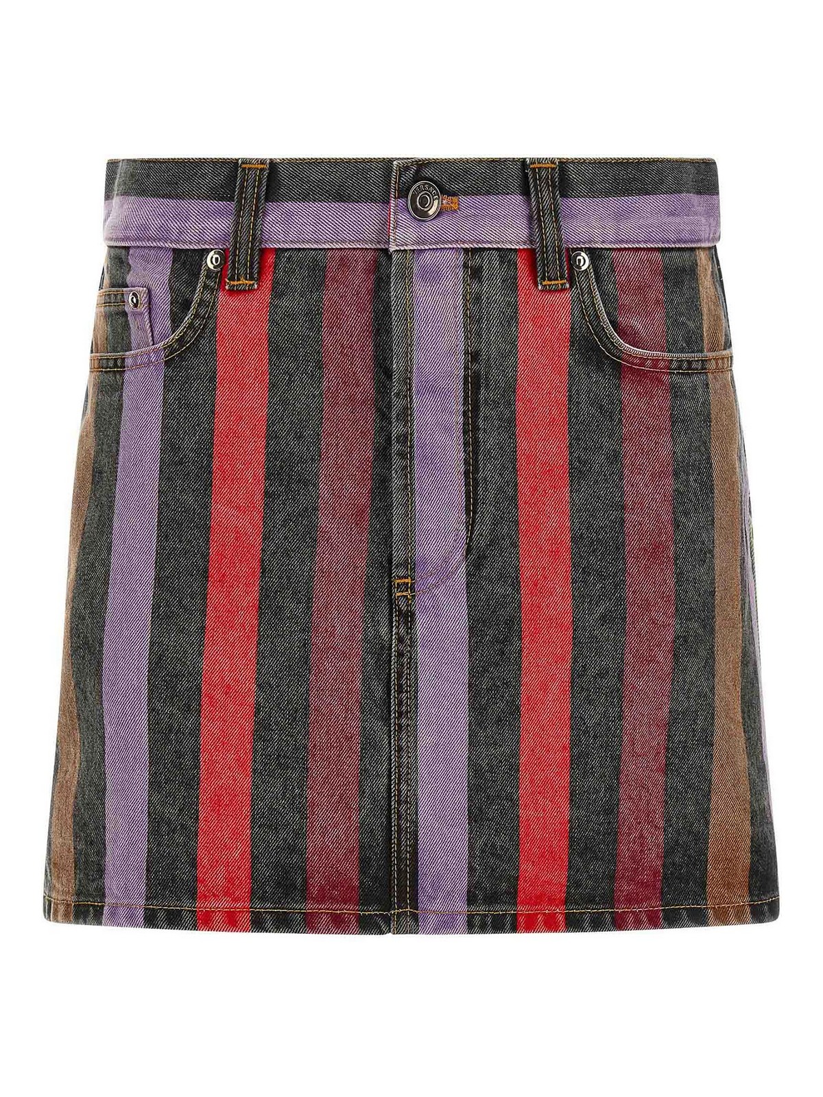 Versace Mini Jupe - Multicolore