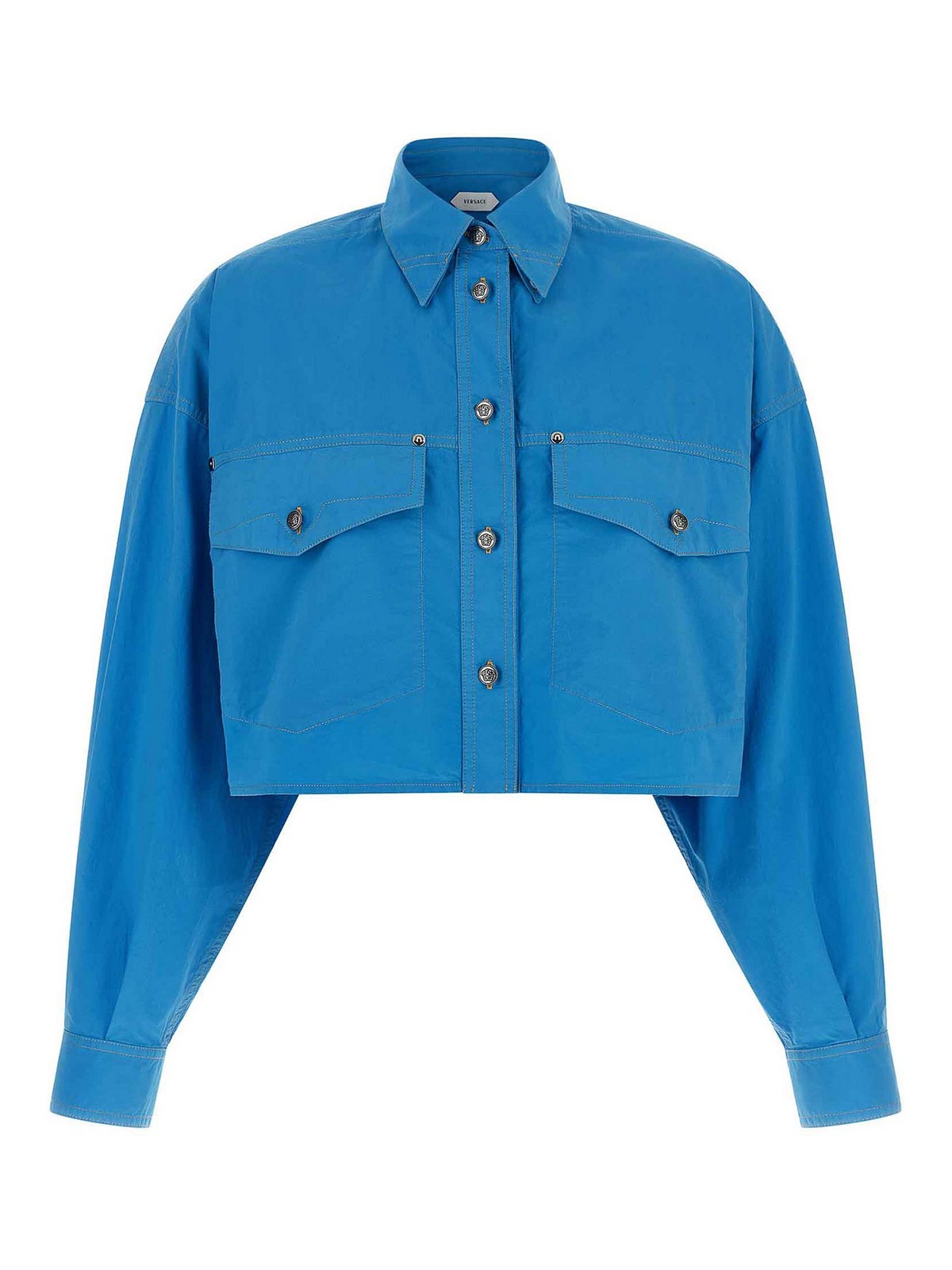 Versace Chemise - Bleu