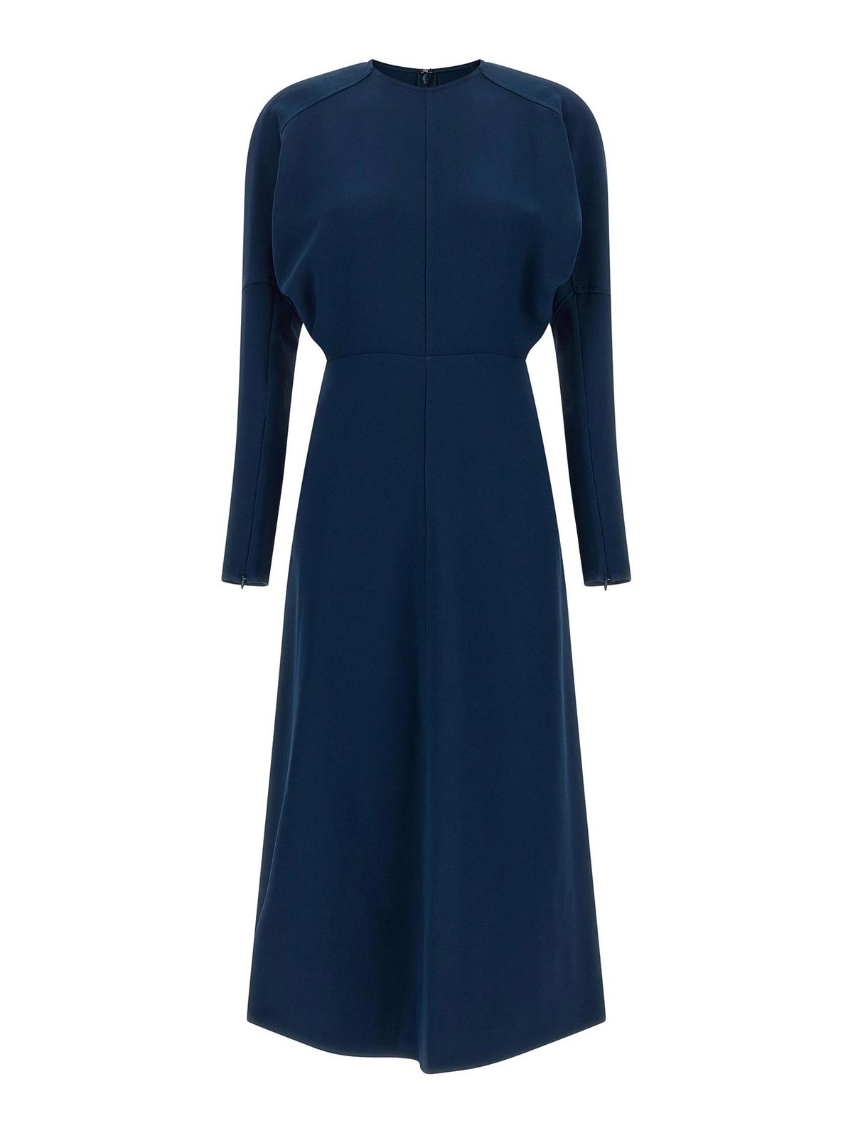 Victoria Beckham Robe Au Genou - Bleu