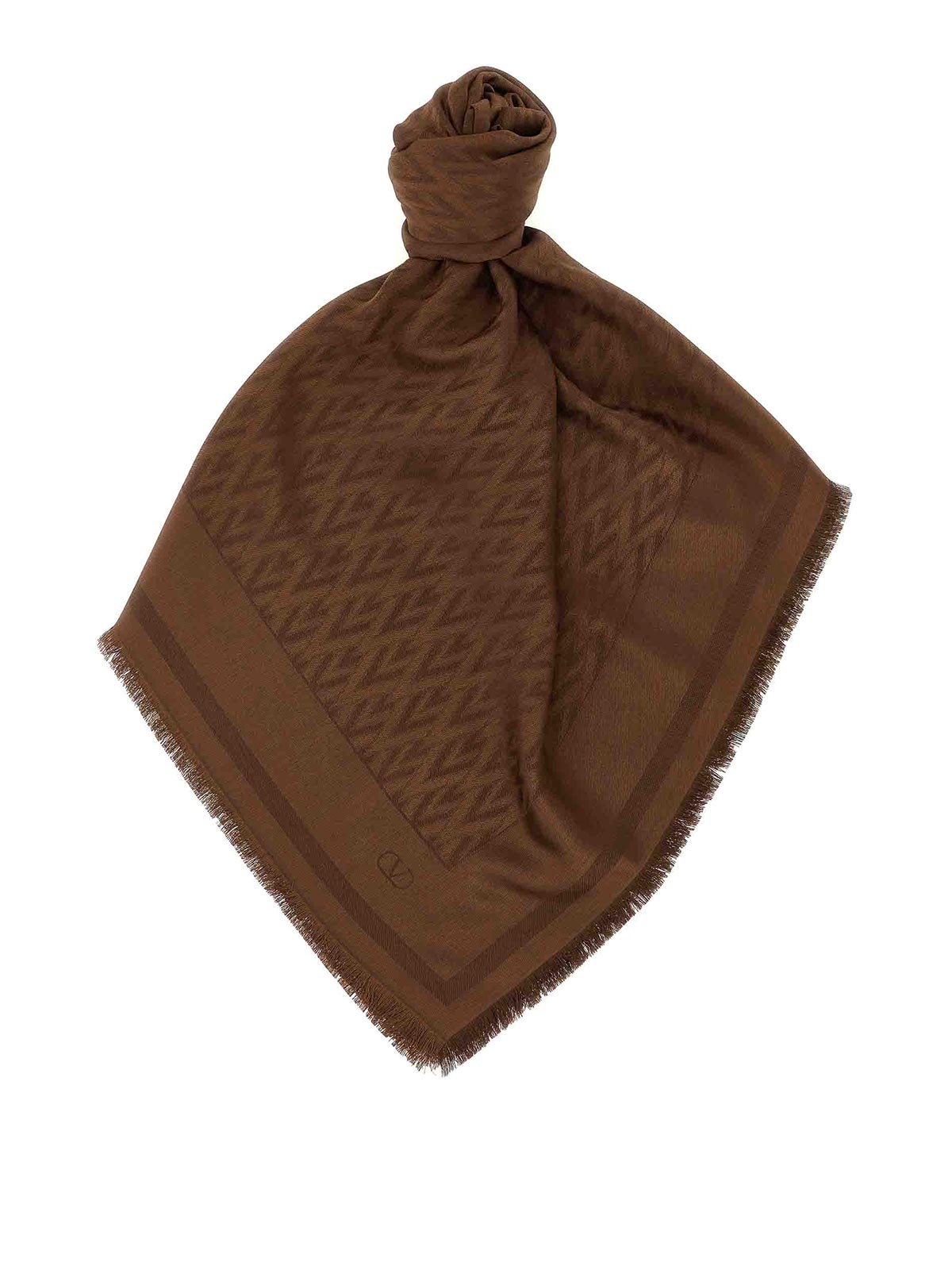 Valentino Garavani Écharpe - Marron