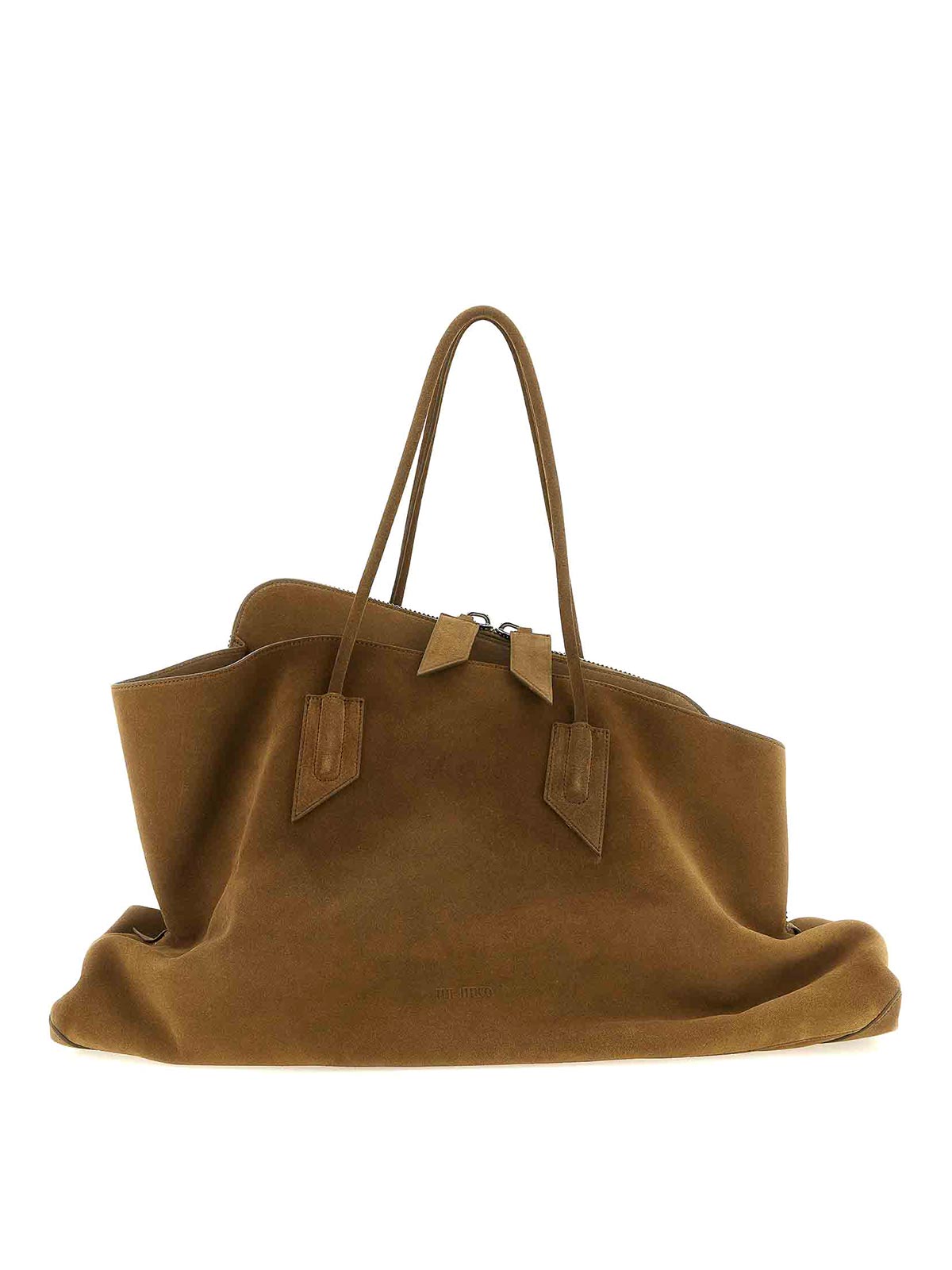 The Attico Sac Porté Épaule - Marron