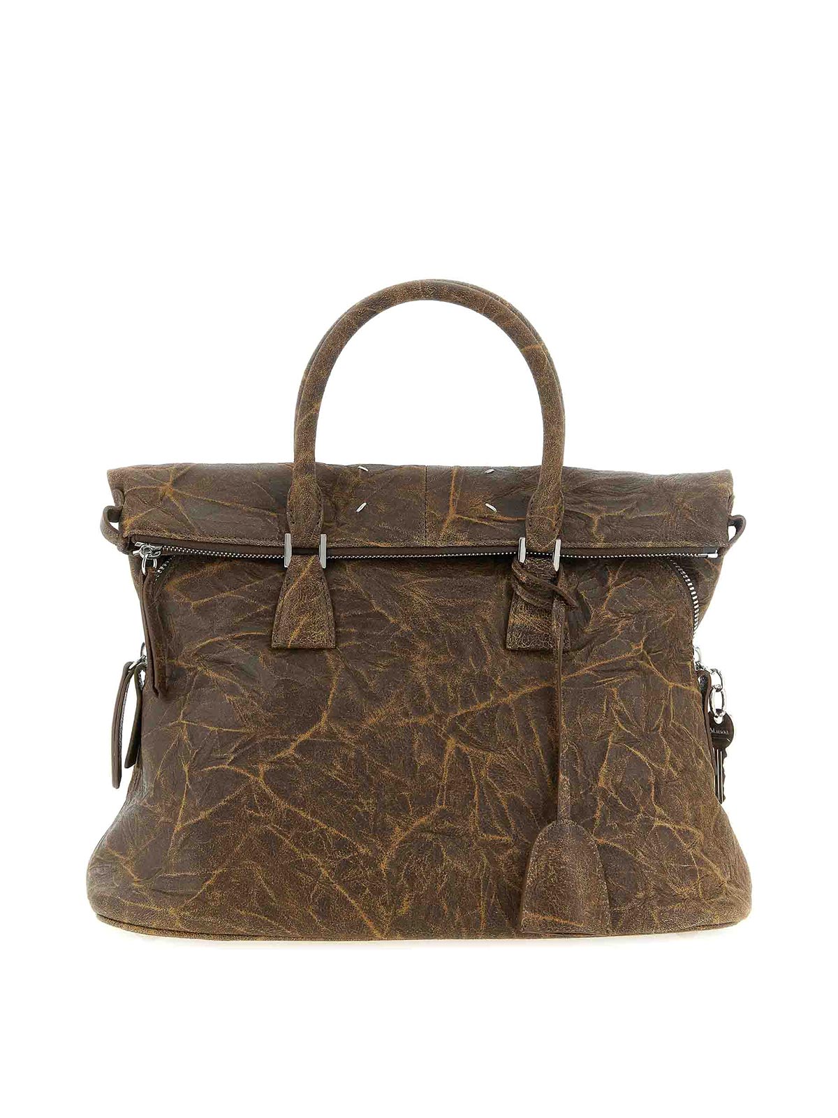 Maison Margiela Sac Porté Épaule - Marron