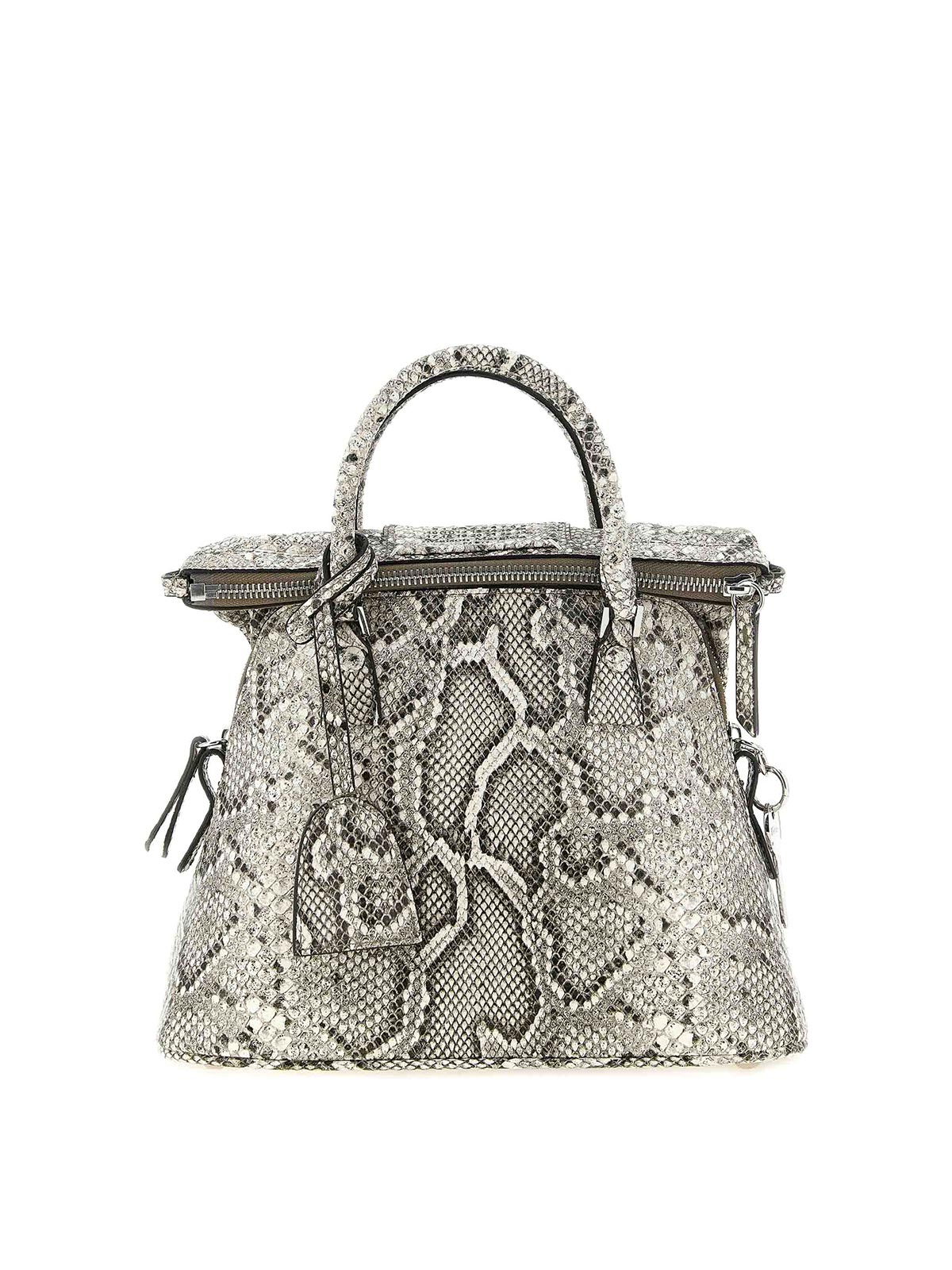 Maison Margiela Sac Porté Épaule - Gris