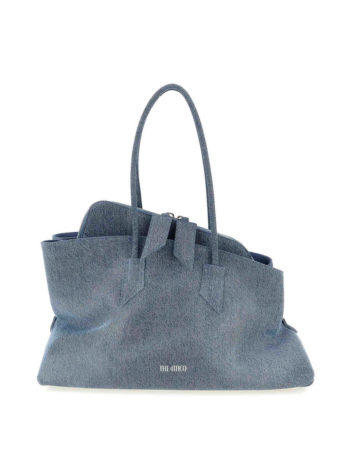 The Attico Sac Porté Épaule - Bleu