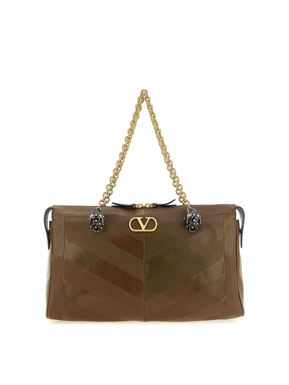 Valentino Garavani Sac Porté Épaule - Marron