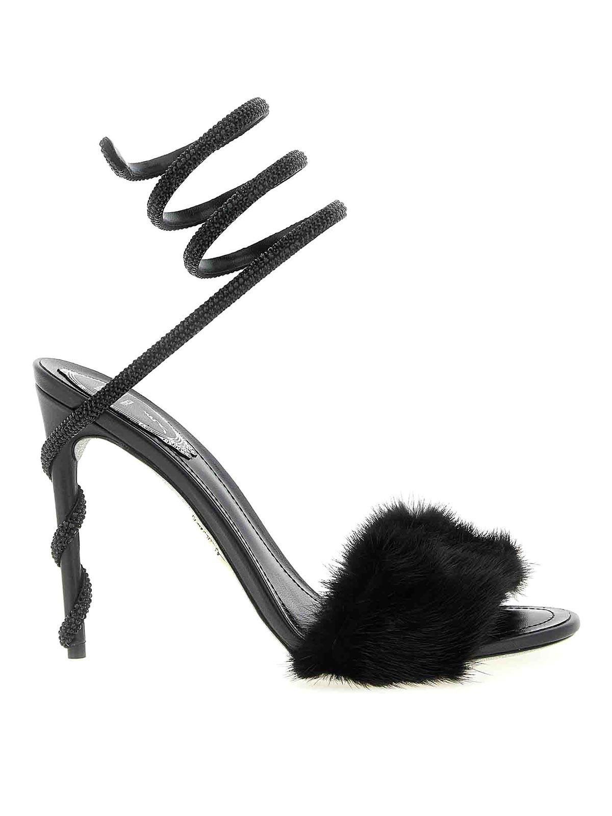 Rene Caovilla Sandales - Noir