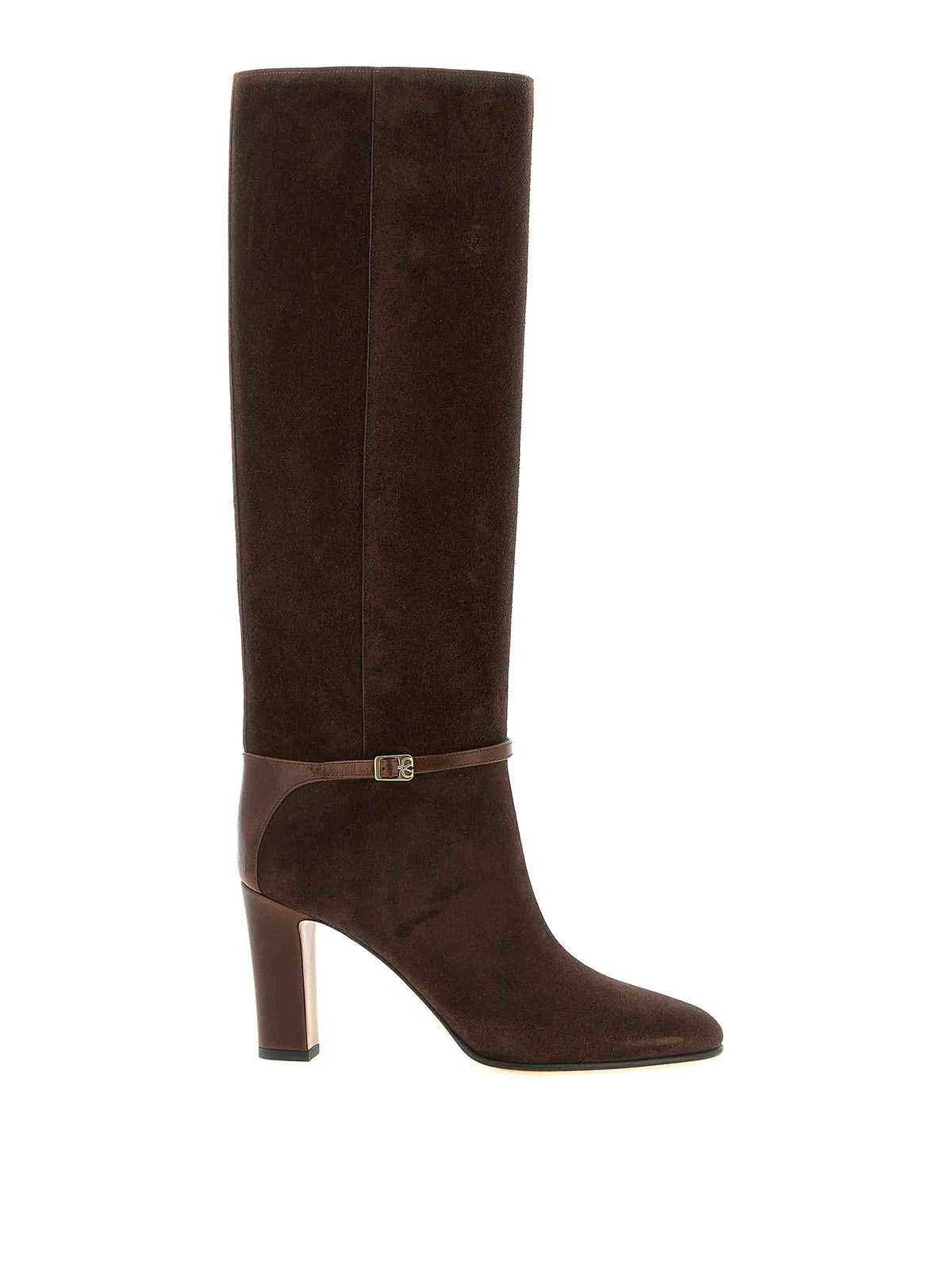Valentino Garavani Bottes - Marron