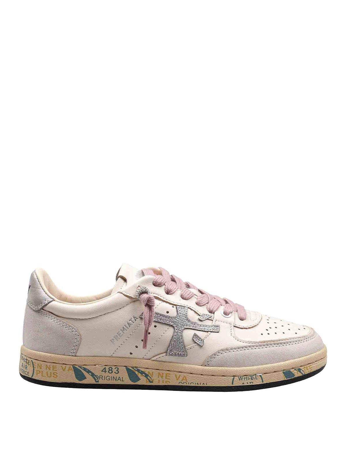 Premiata Clay Sneakers In White Color