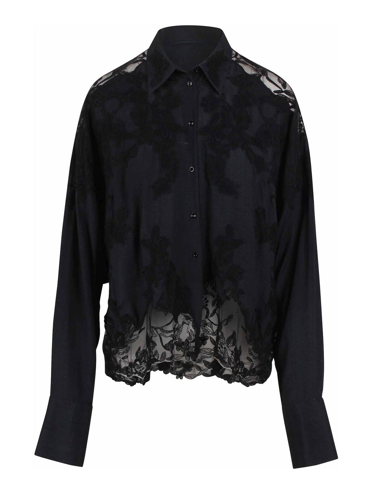 Ermanno Scervino Chemise - Noir