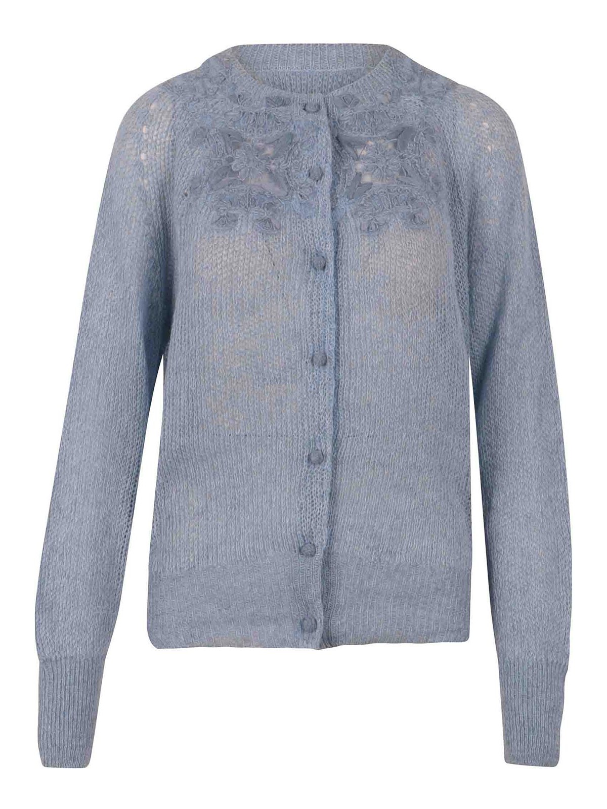 Ermanno Scervino Cardigan - Bleu