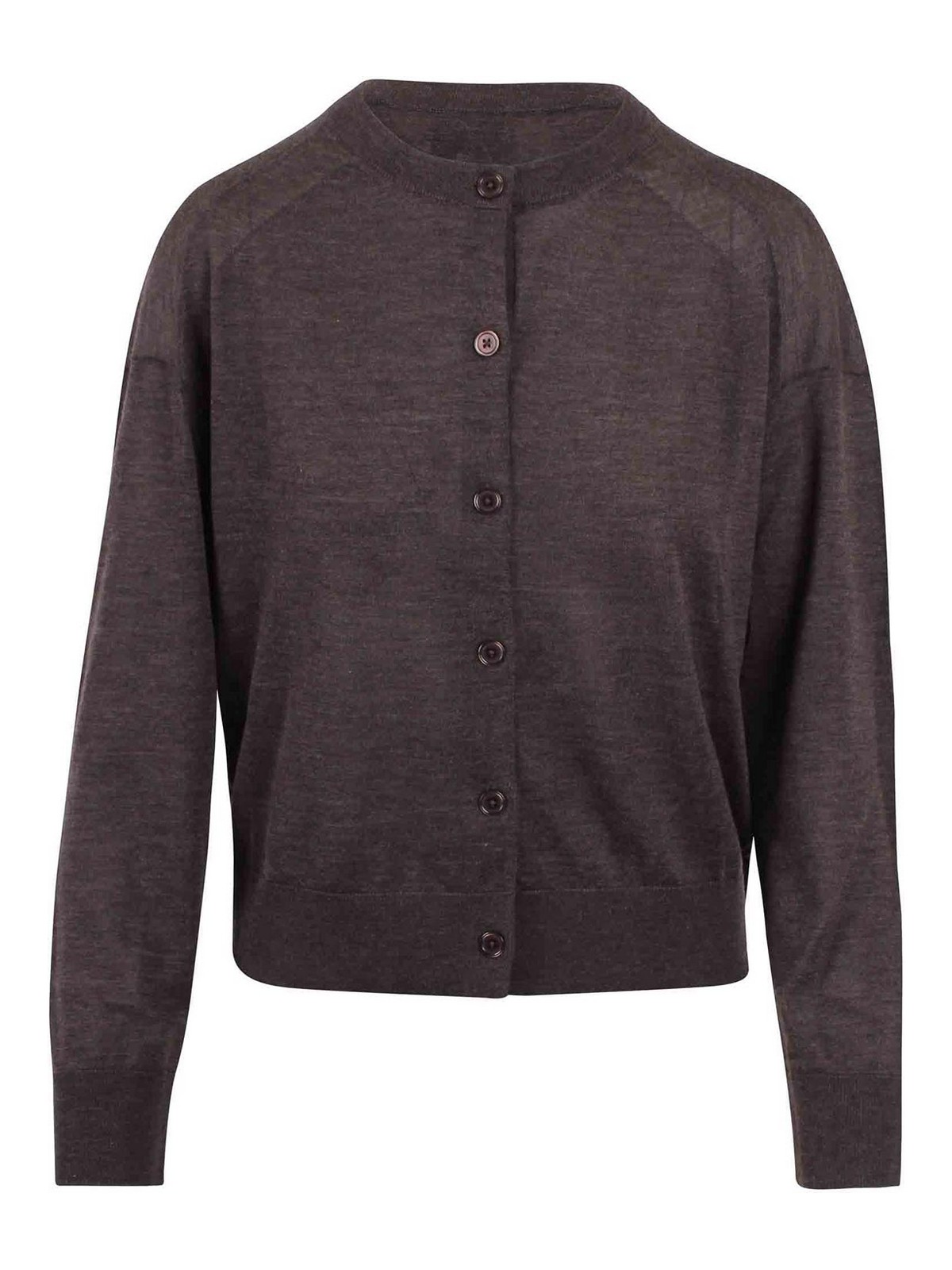 Loulou Studio Cardigan - Marron