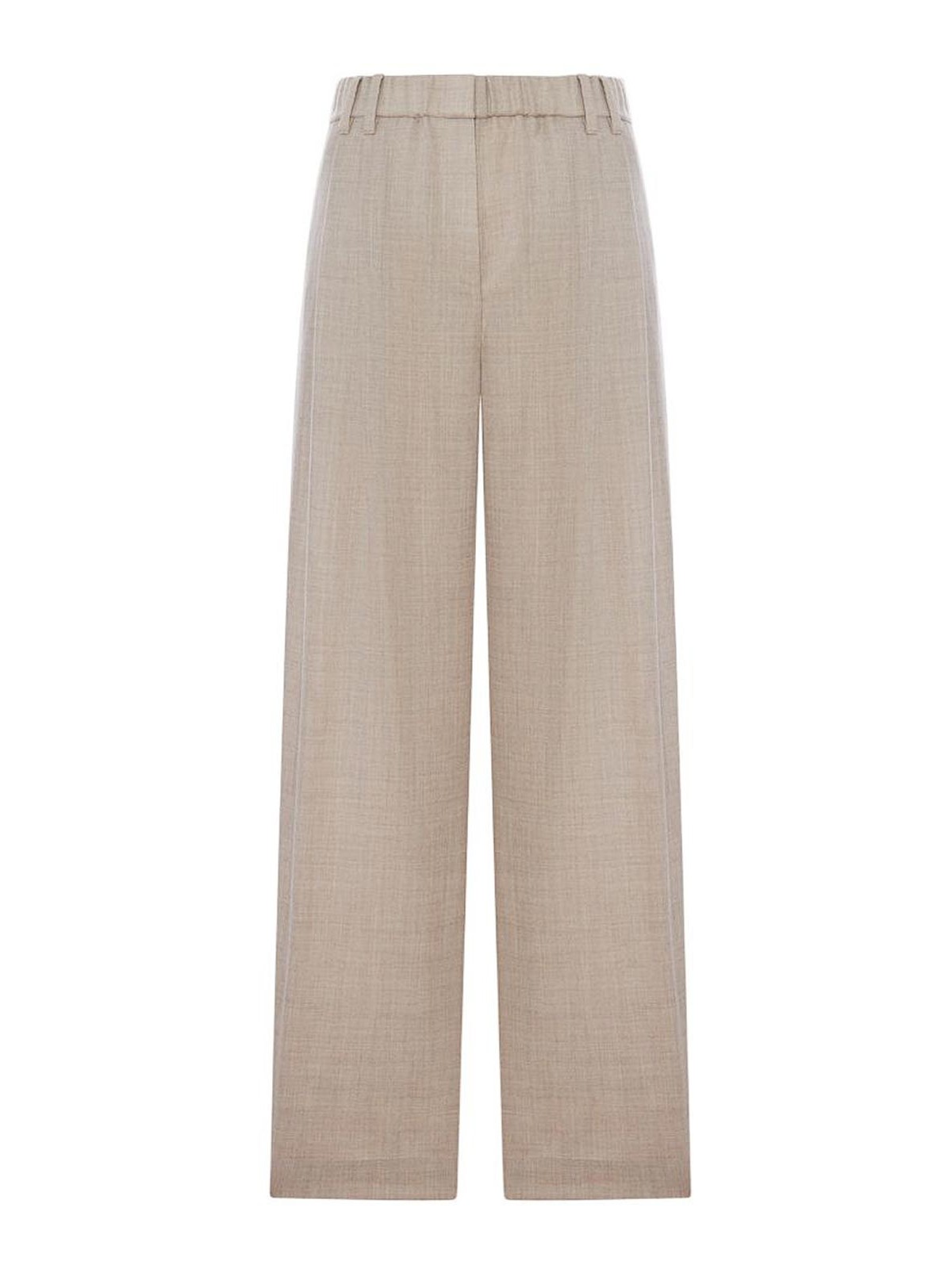 Brunello Cucinelli Pantalons Décontractés - Beige