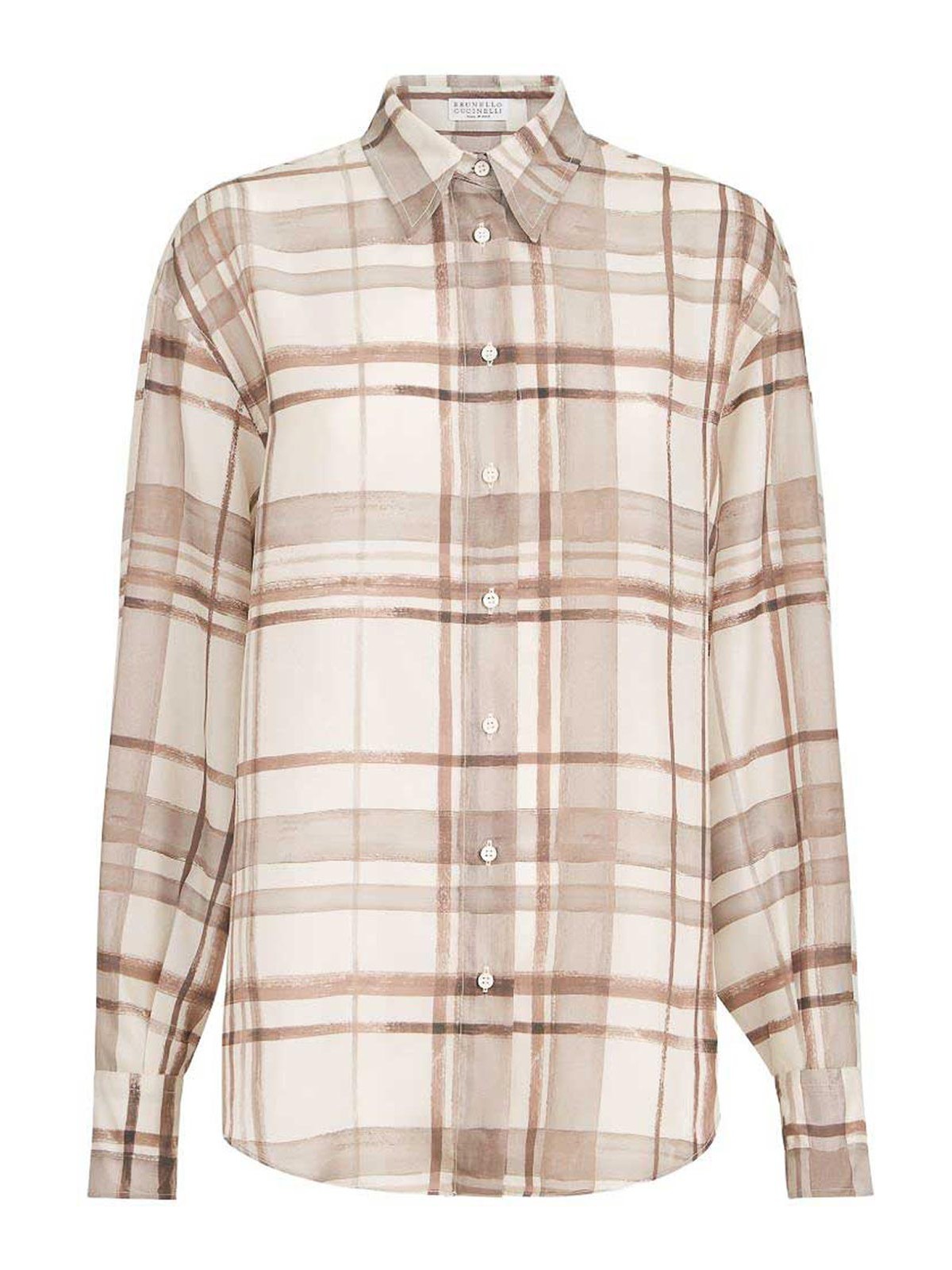 Brunello Cucinelli Chemise - Marron