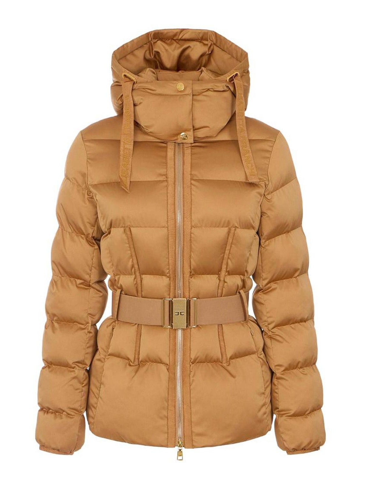 Elisabetta Franchi Blouson Rembourré - Marron