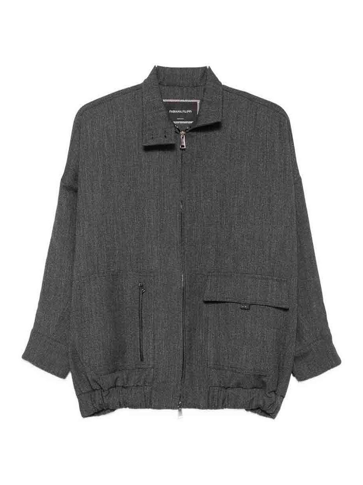 Fabiana Filippi Pull Col Roulé - Bleu