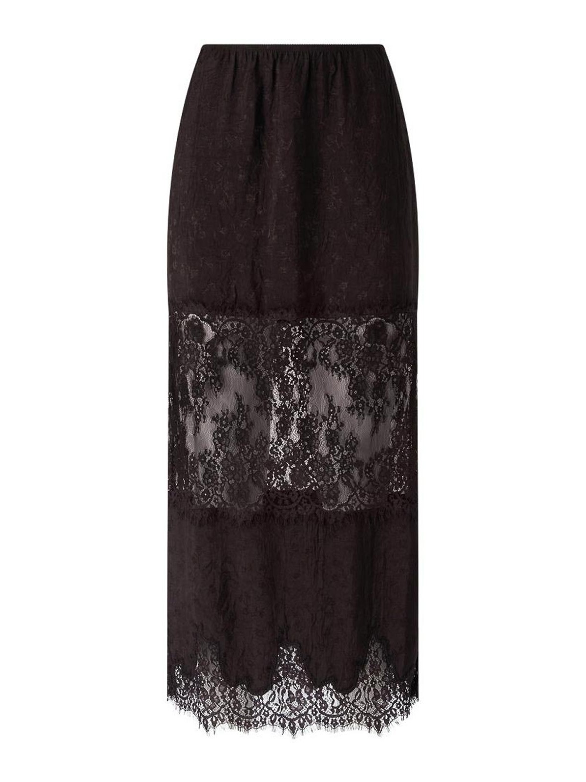 Pinko Jupe Longue - Marron